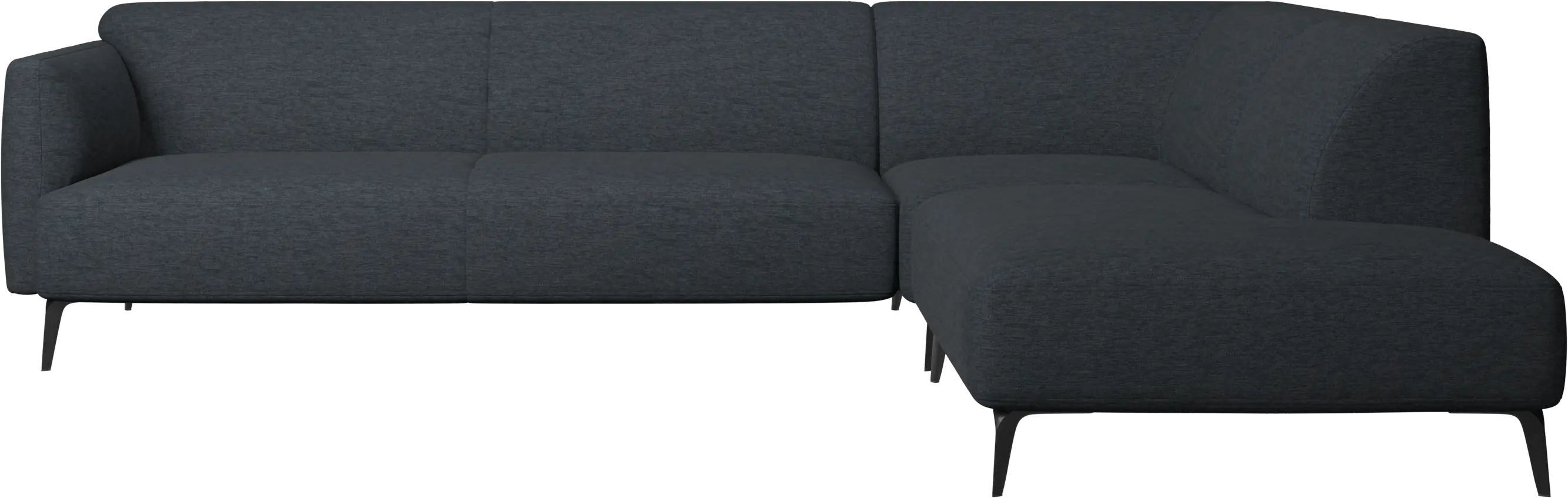 Modena corner sofa with lounging unit