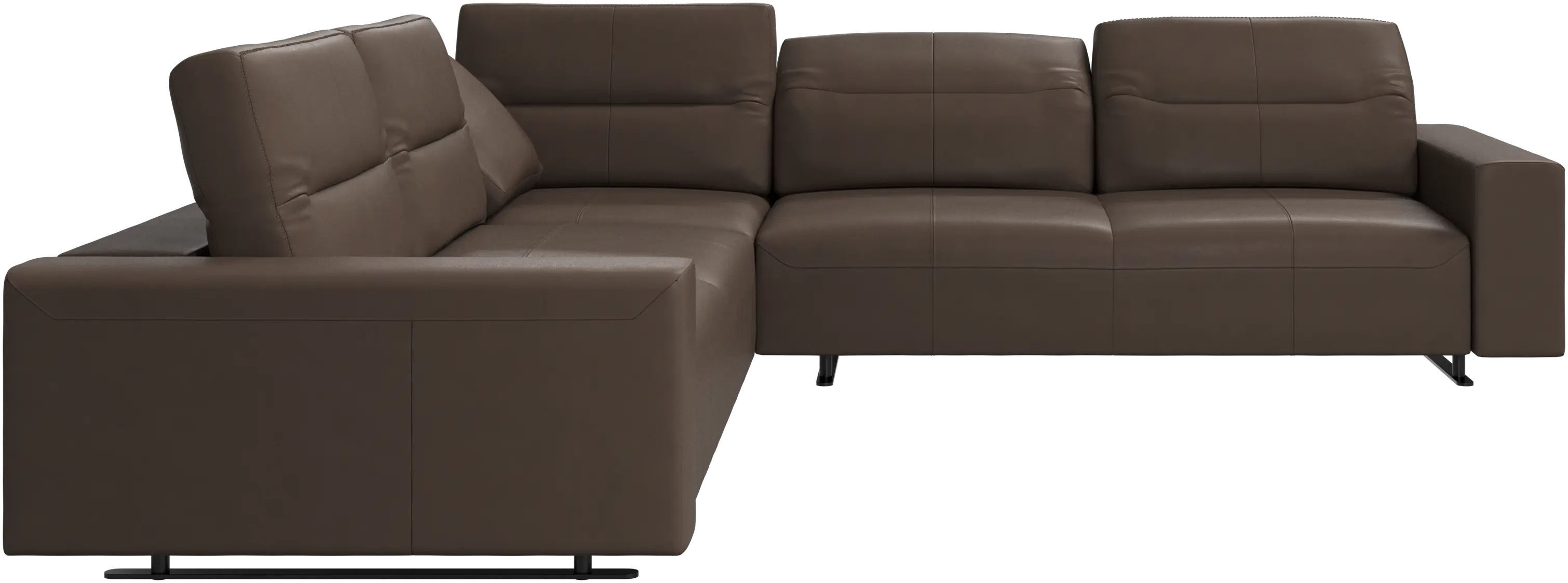 Hampton corner sofa with adjustable back