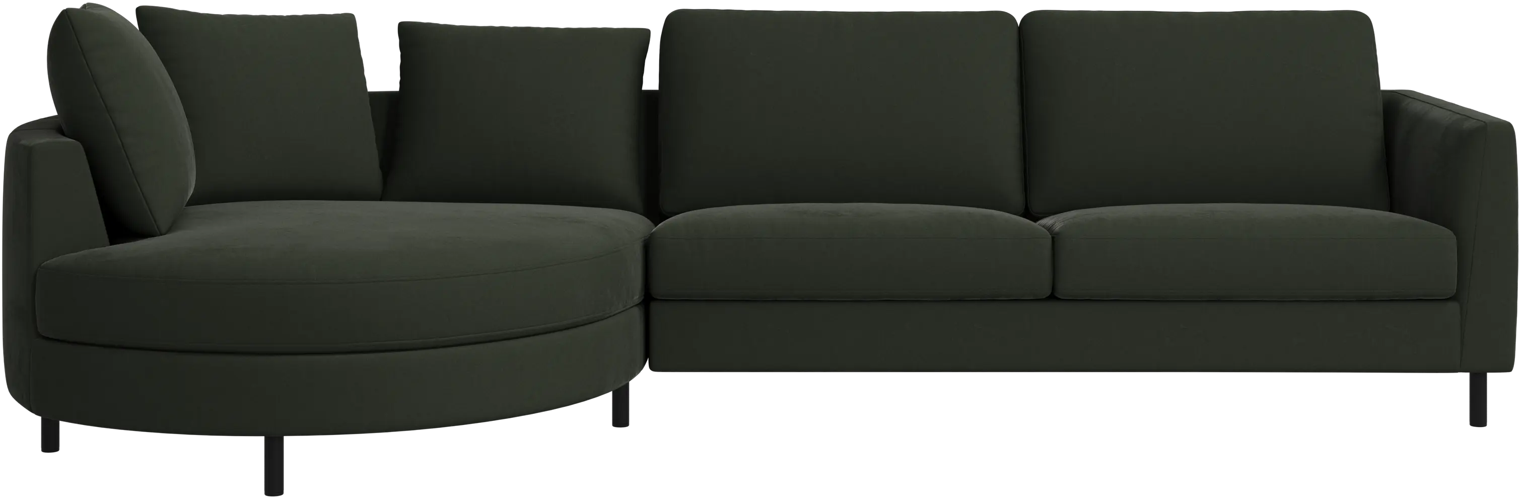Indivi sofa with chaise longue left
