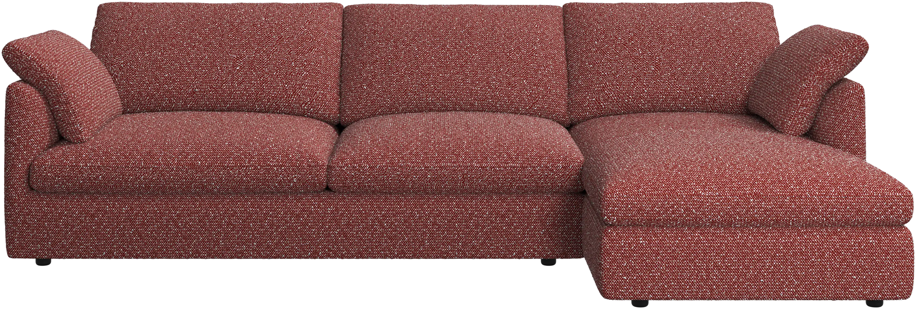 Milano sofa with chaise longue right