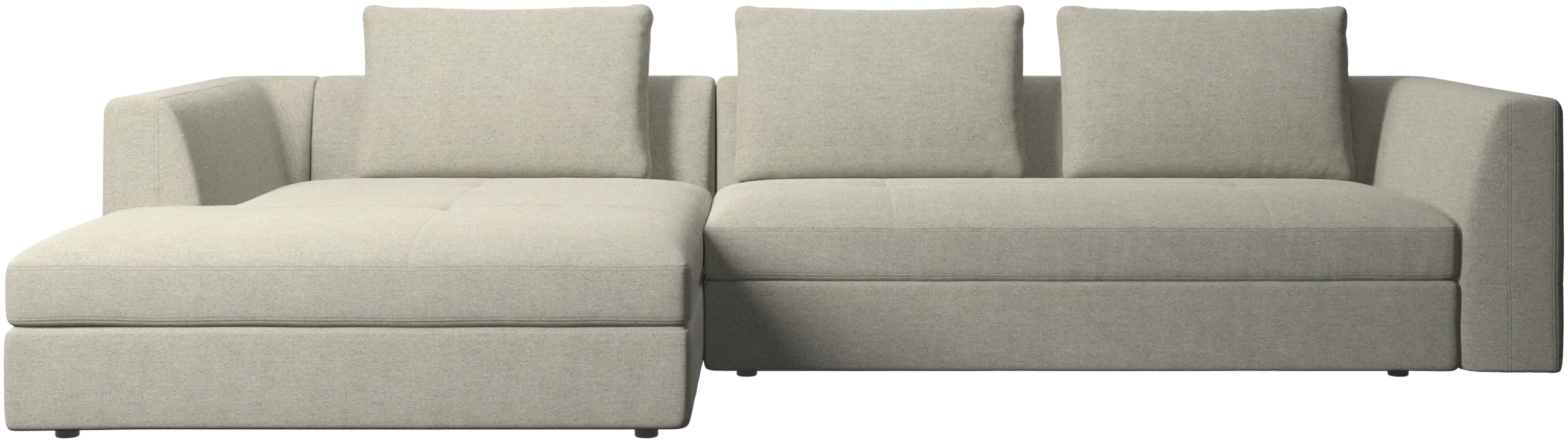 Bergamo sofa with resting unit