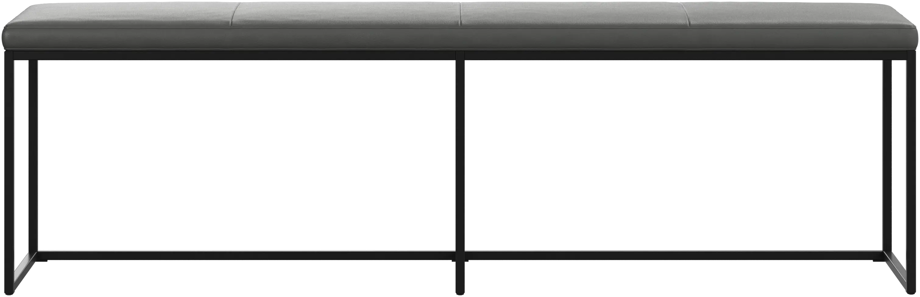 Grand banc London avec coussin