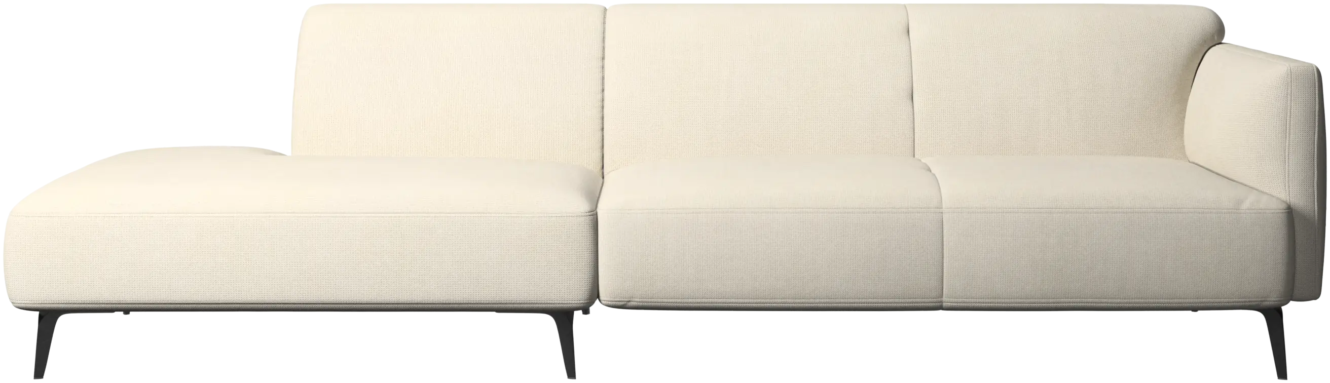 Modena sofa with lounging unit