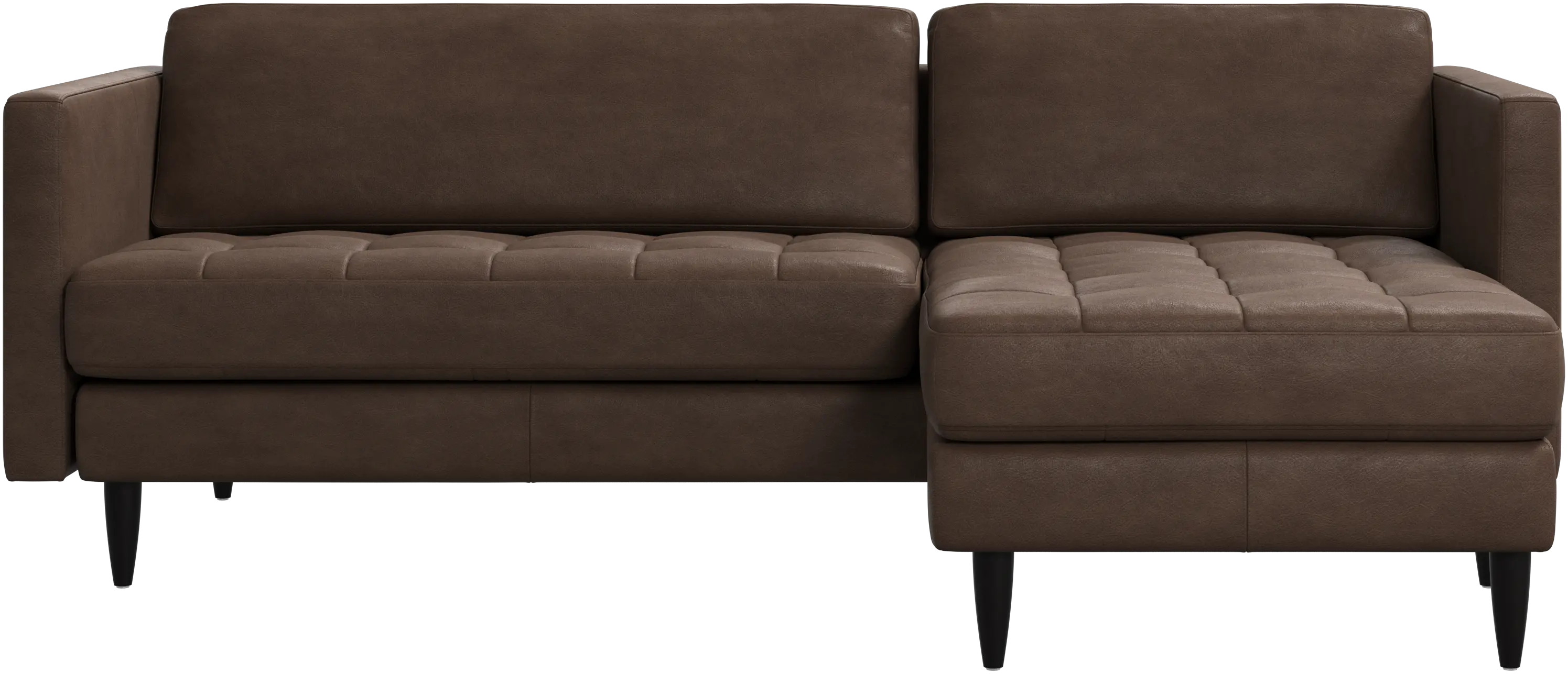 Osaka sofa with resting unit, tufted seat