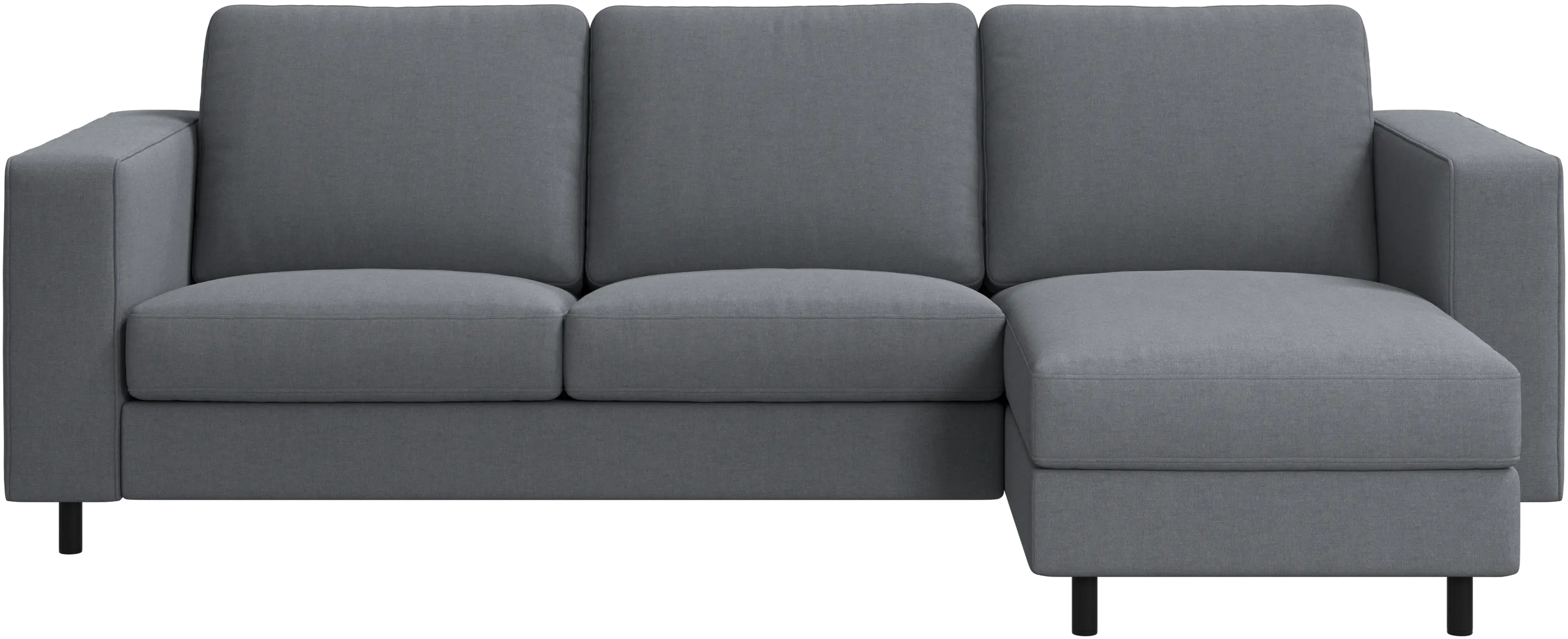 Sofá Indivi con módulo chaise-longue a la derecha