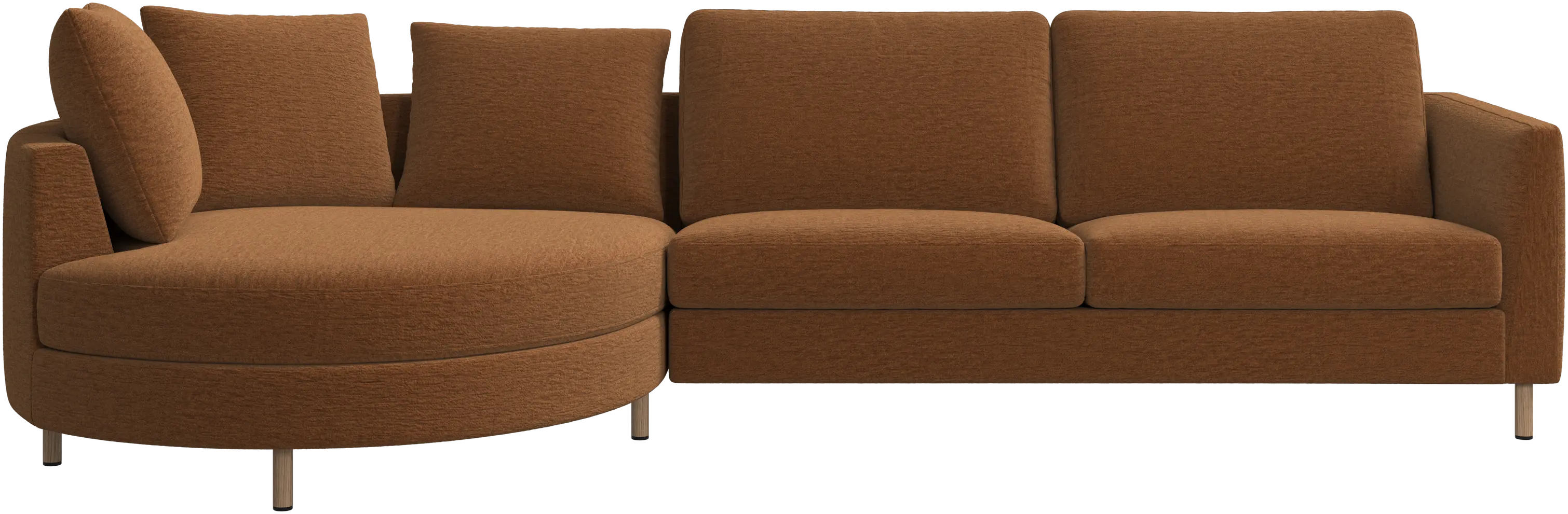 Indivi sofa with chaise longue left