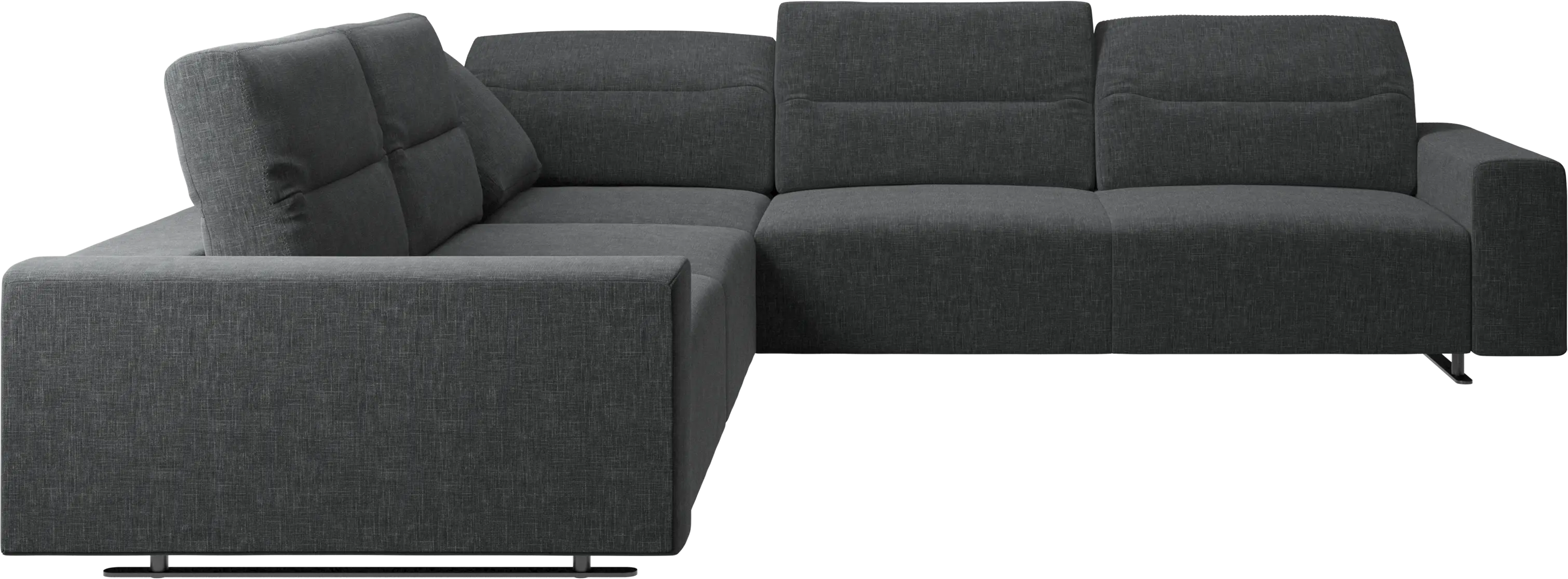 Hampton corner sofa with adjustable back
