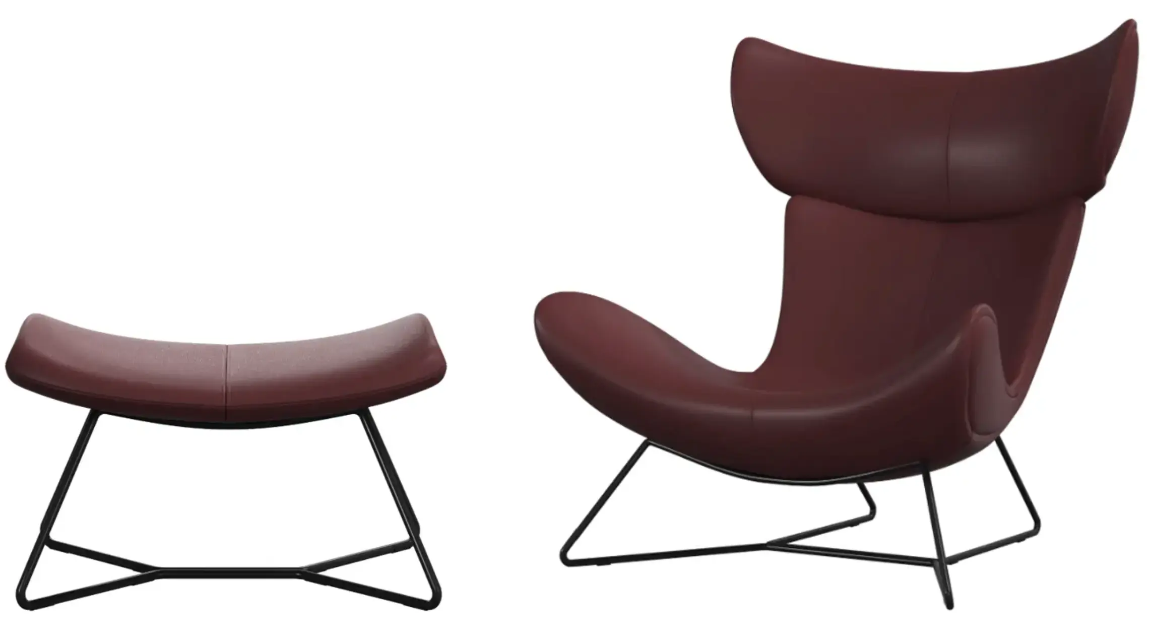 Armchairs IMOLA Sessel und IMOLA Fußhocker (25% Preisvorteil)