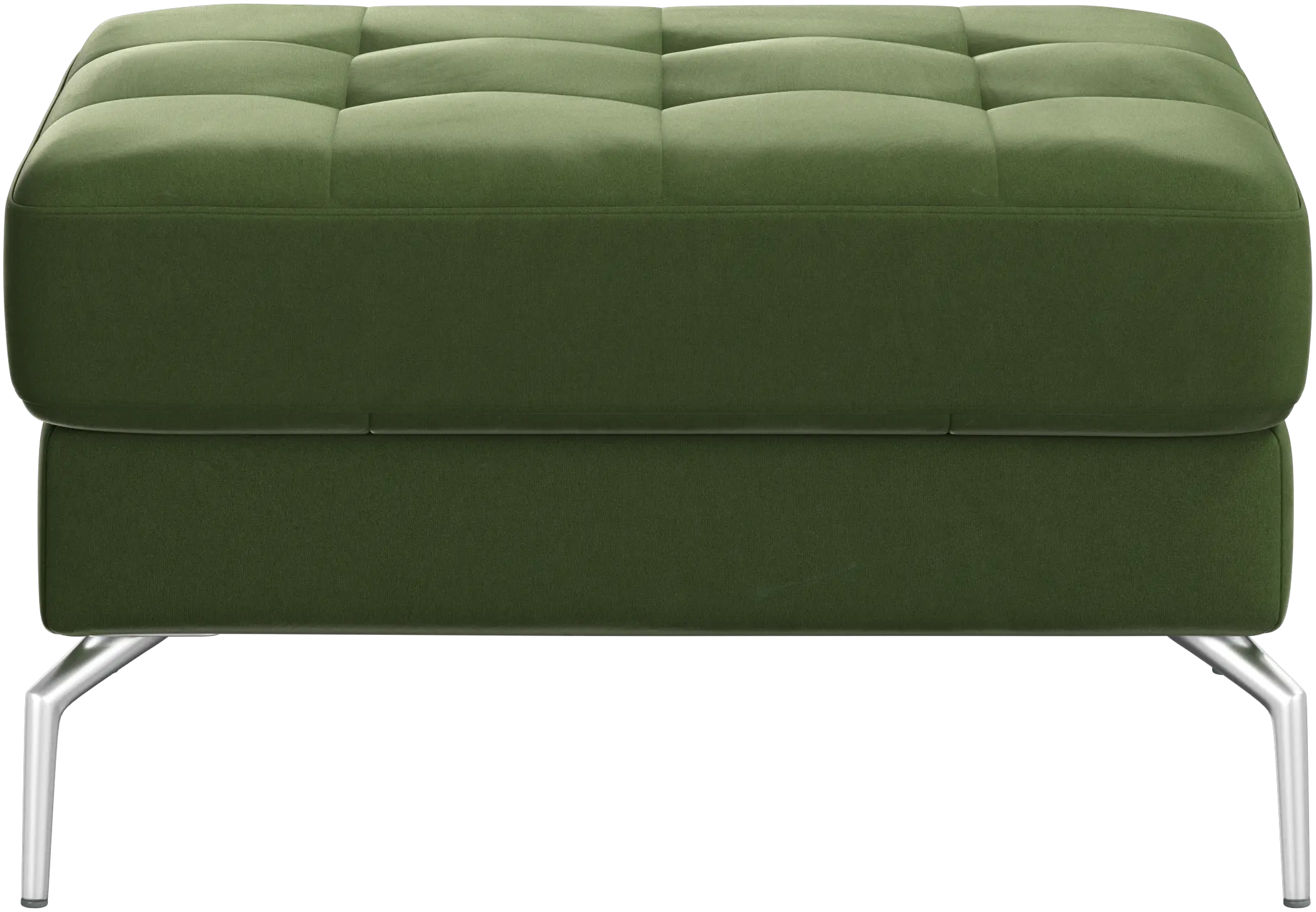 Osaka footstool, tufted seat