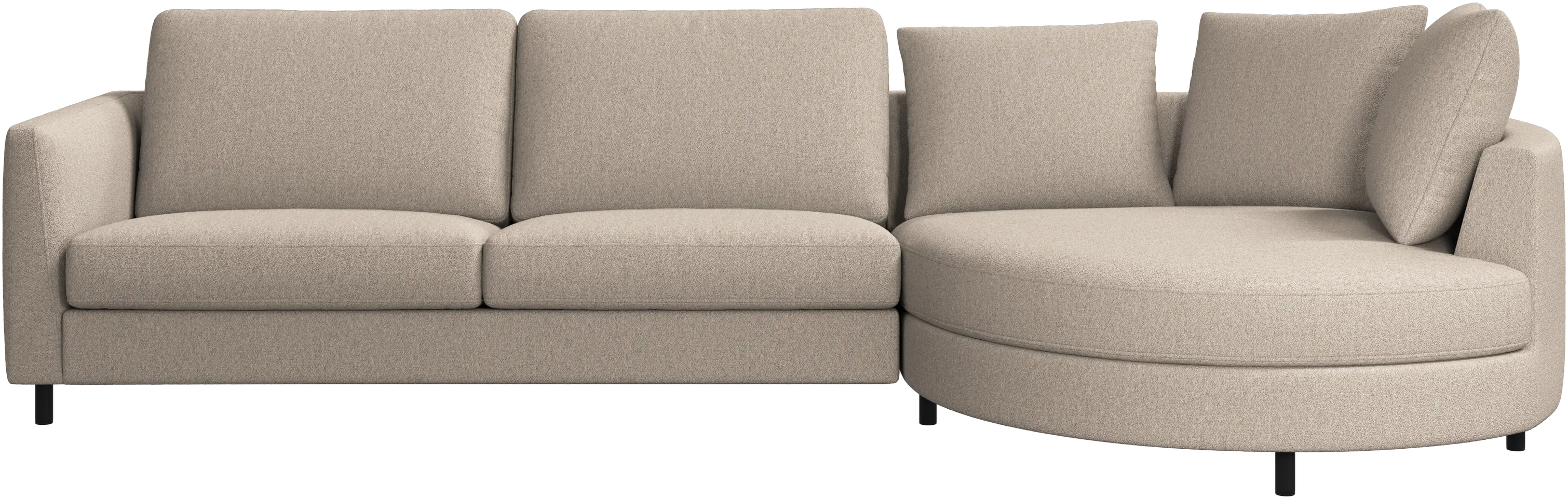 Indivi sofa with chaise longue right