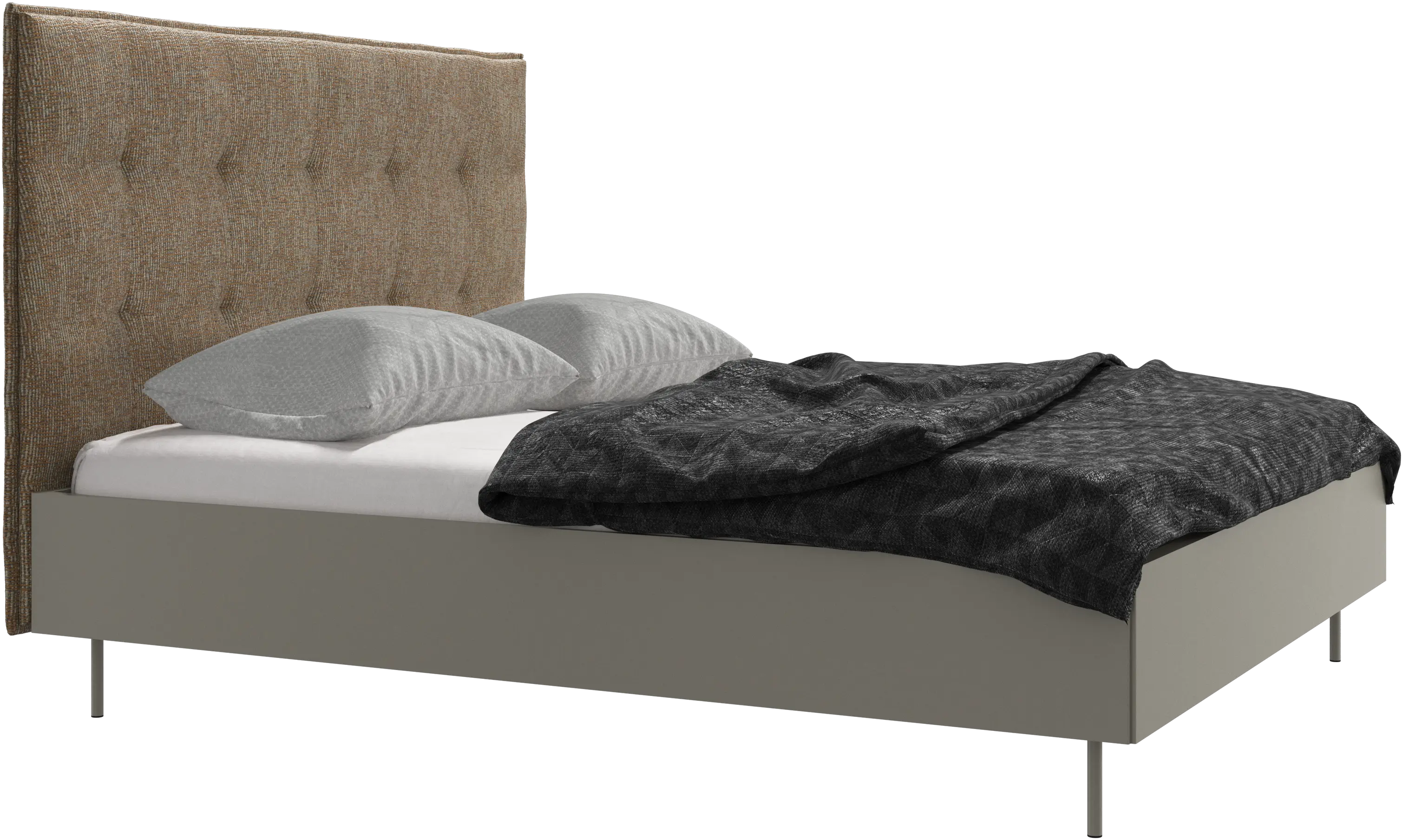 Lugano bed, excl. mattress