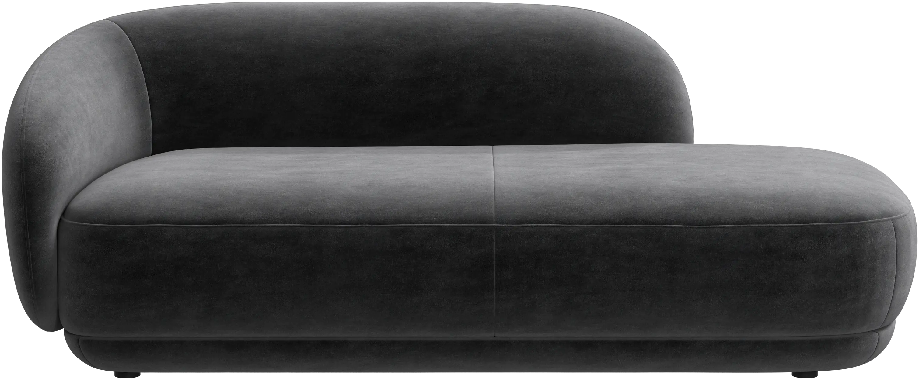 Bolzano, chaise longue sofa right