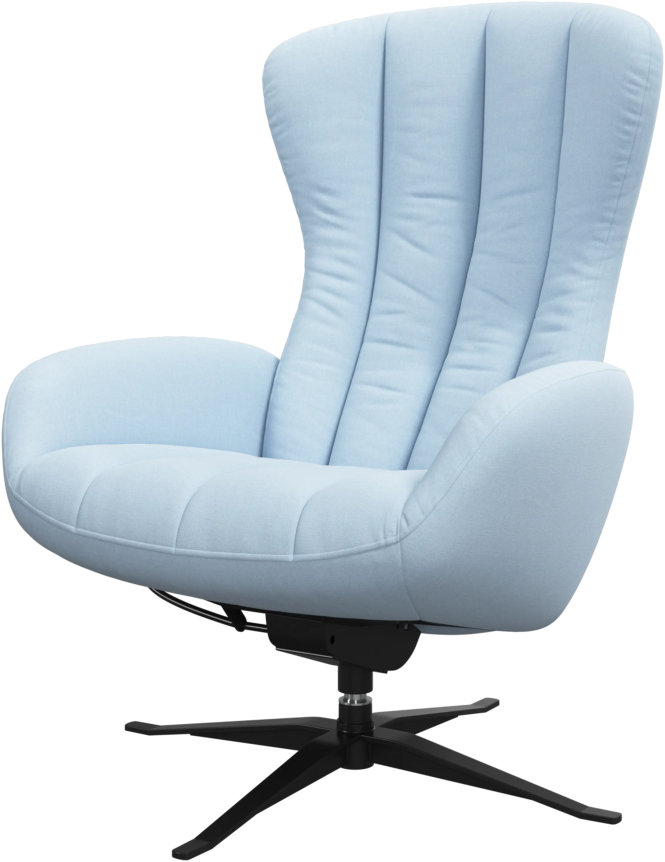 Tilburg recliner with swivel function and adjustable headrest