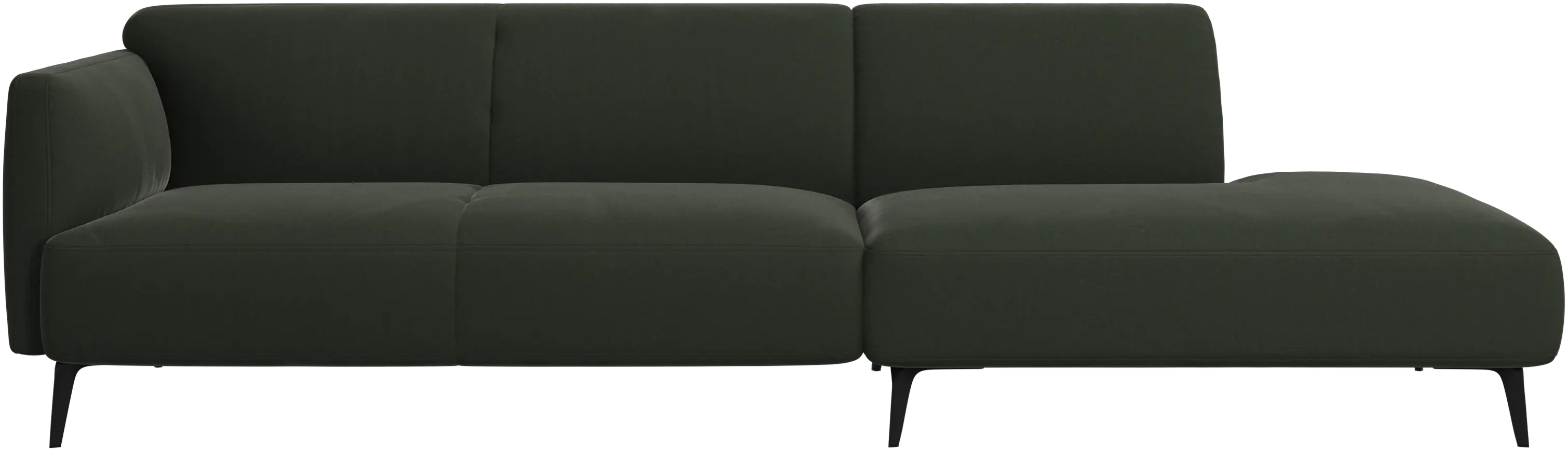 Modena sofa with lounging unit