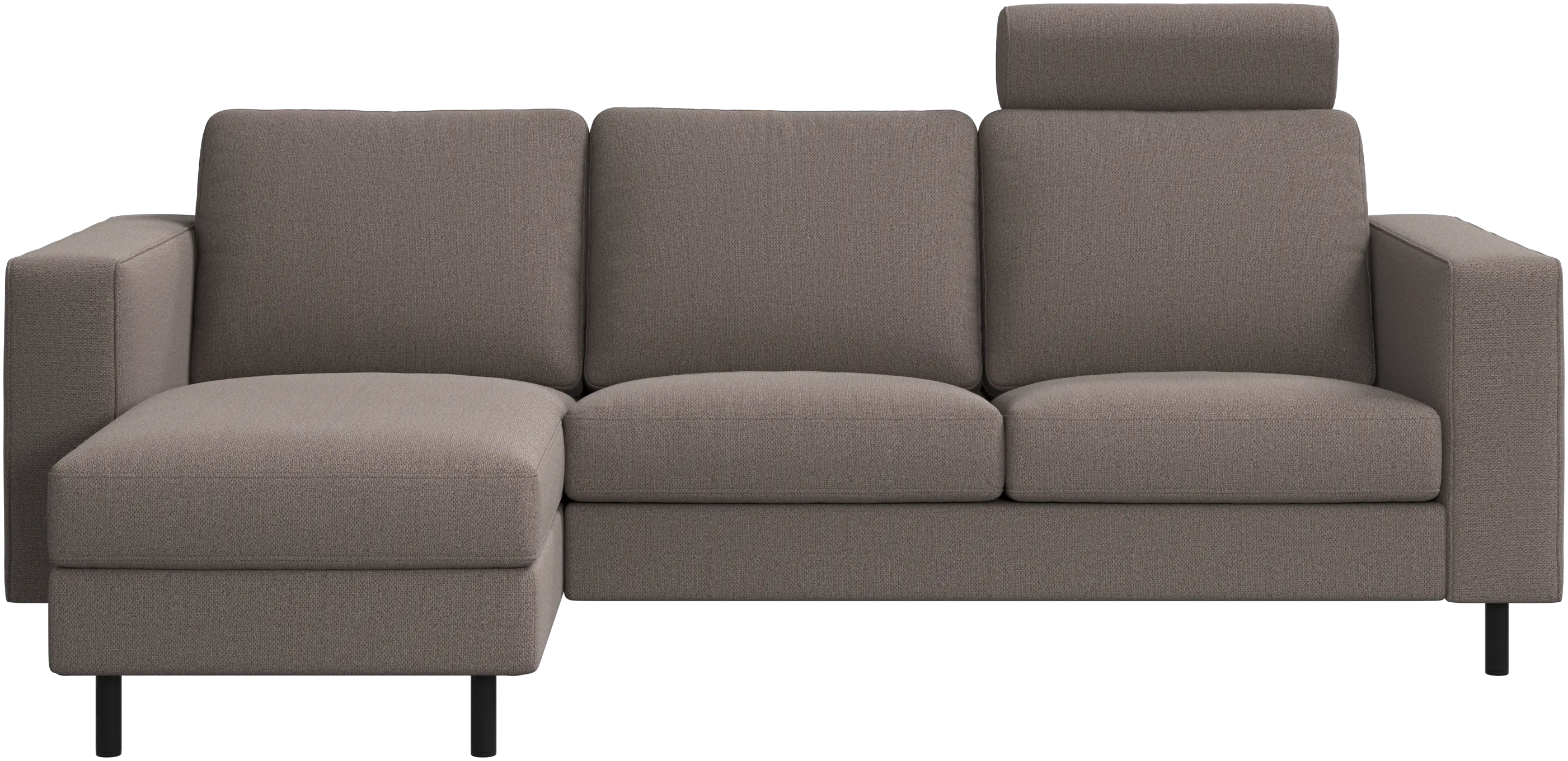 Indivi sofa with chaise longue left