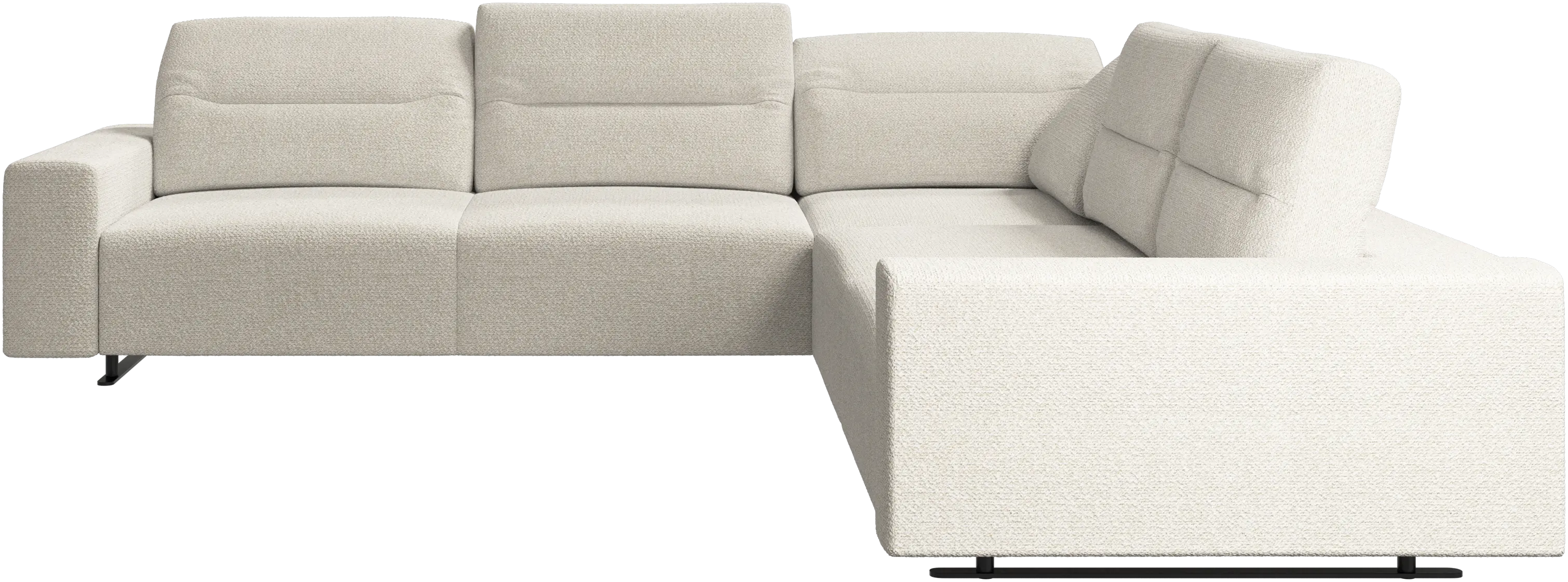 Hampton corner sofa with adjustable back