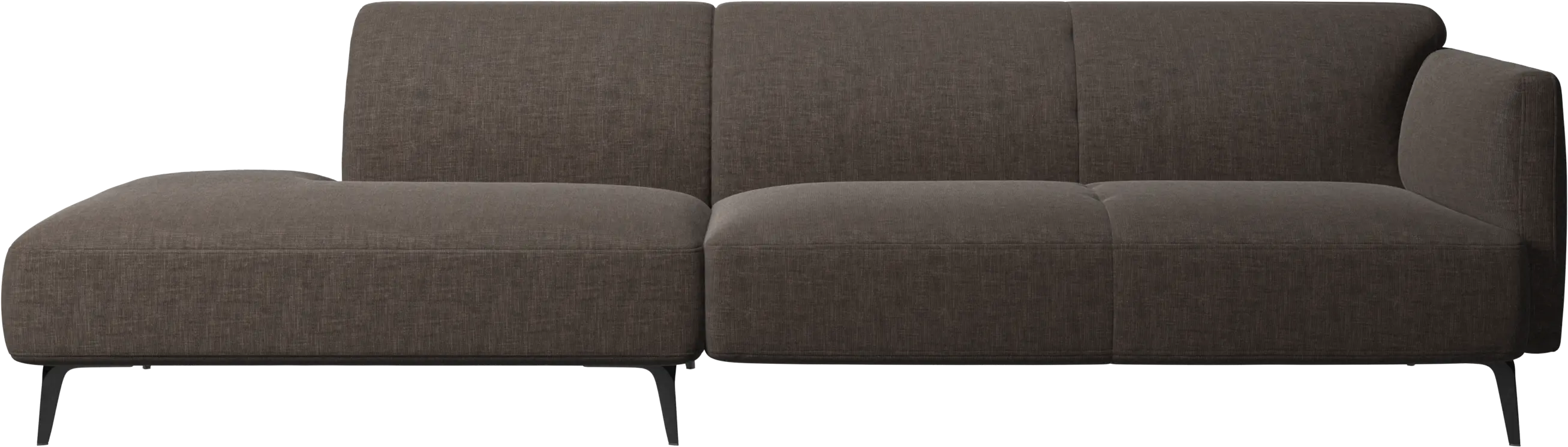 Modena sofa with lounging unit