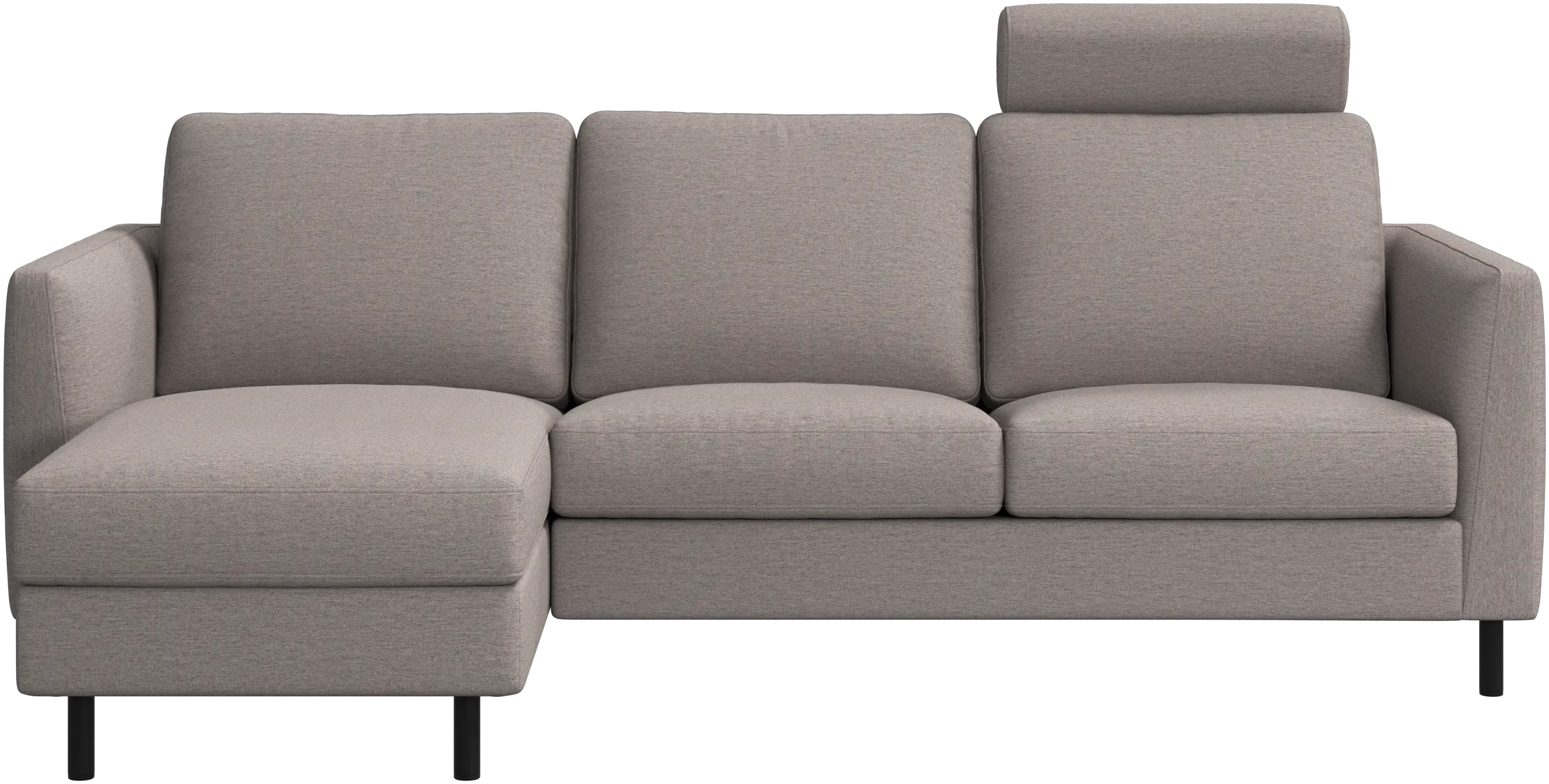 Sofá Indivi con módulo chaise-longue a la izquierda