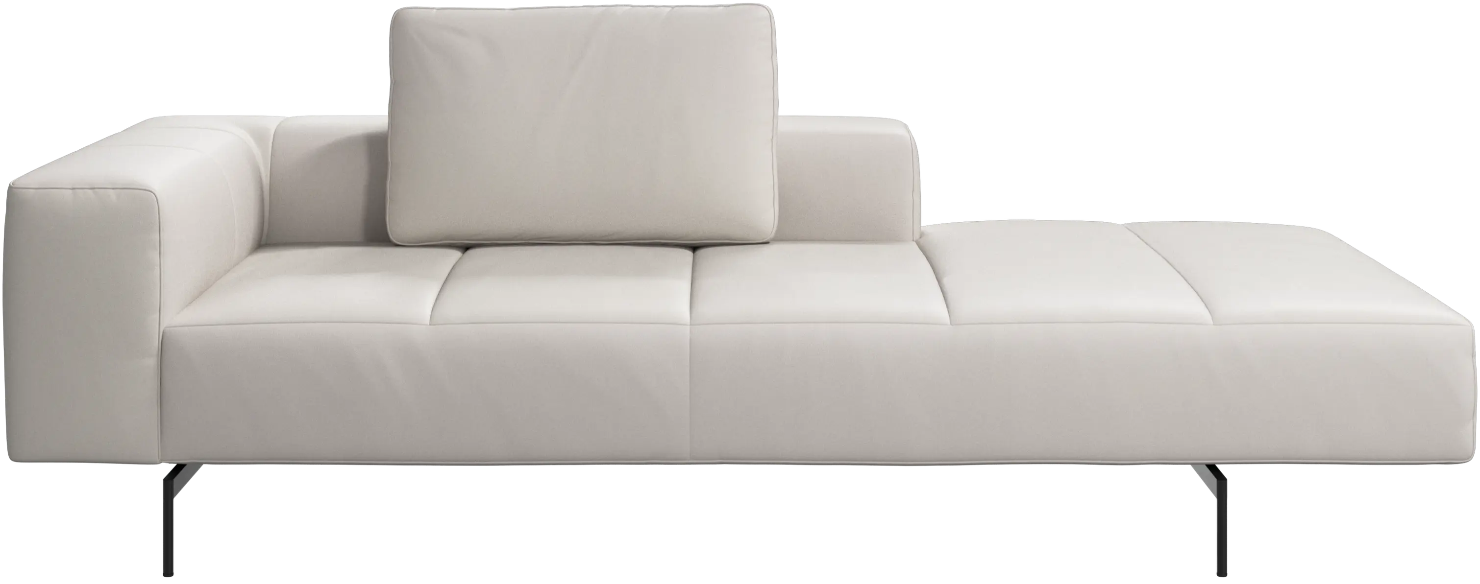 Amsterdam Sofa-Loungemodul, Armlehne links, offenes Ende rechts