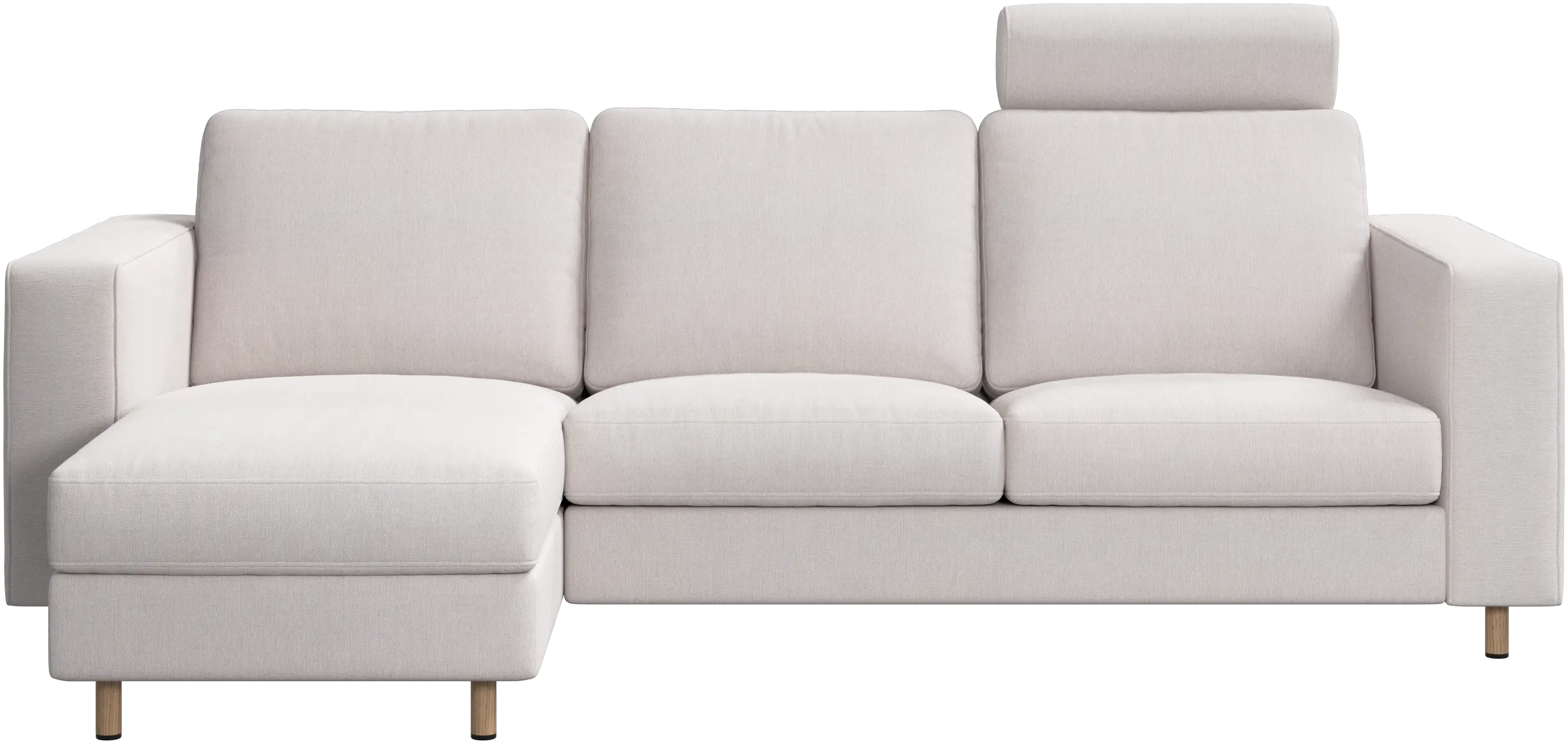 Indivi sofa with chaise longue left