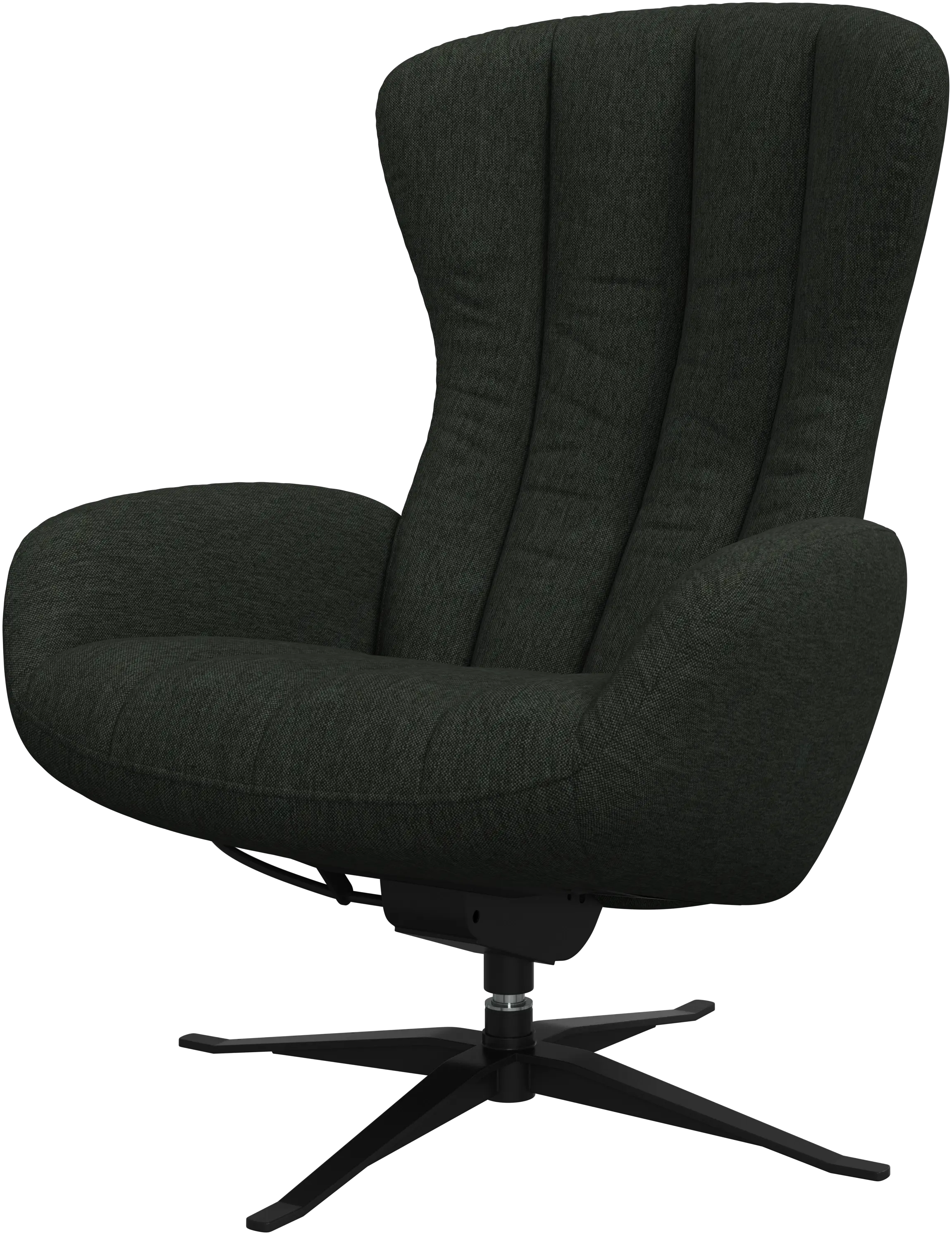 Tilburg recliner with swivel function and adjustable headrest