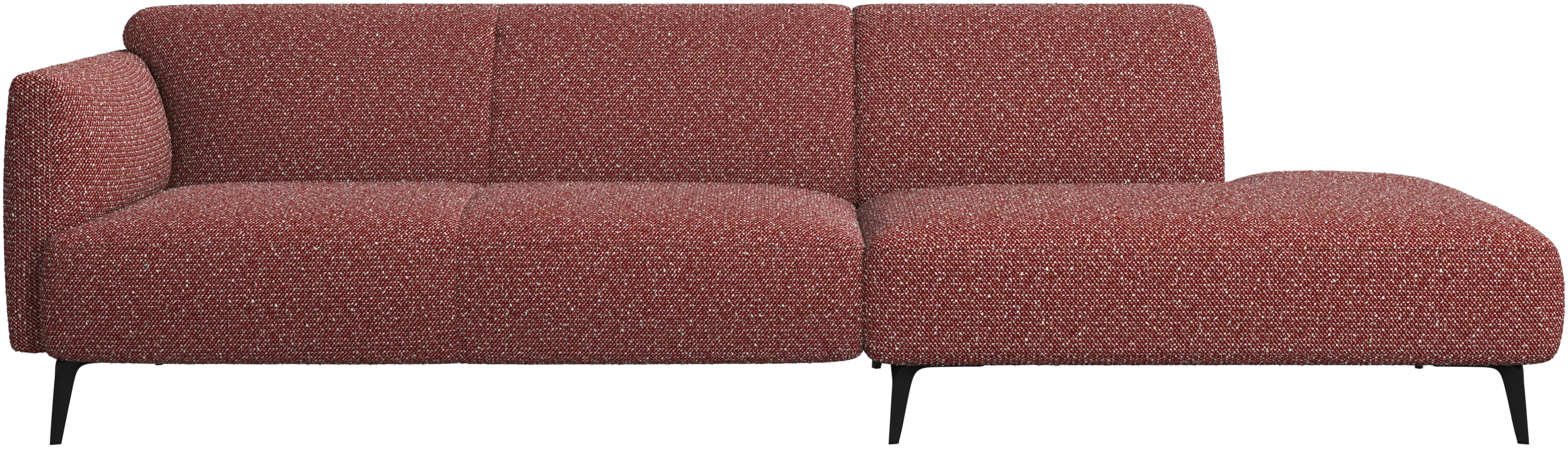 Modena sofa with lounging unit