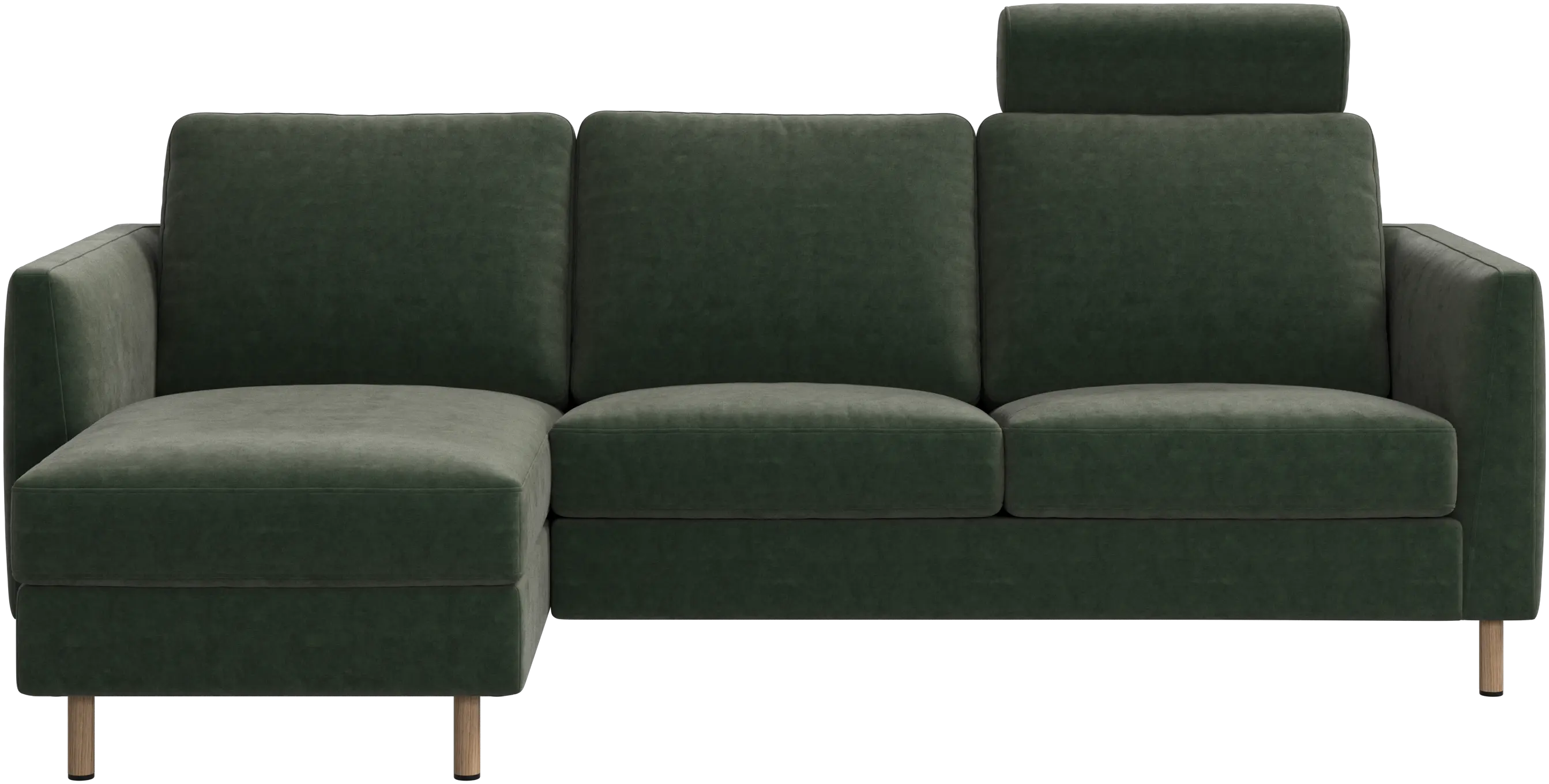 Indivi sofa with chaise longue left