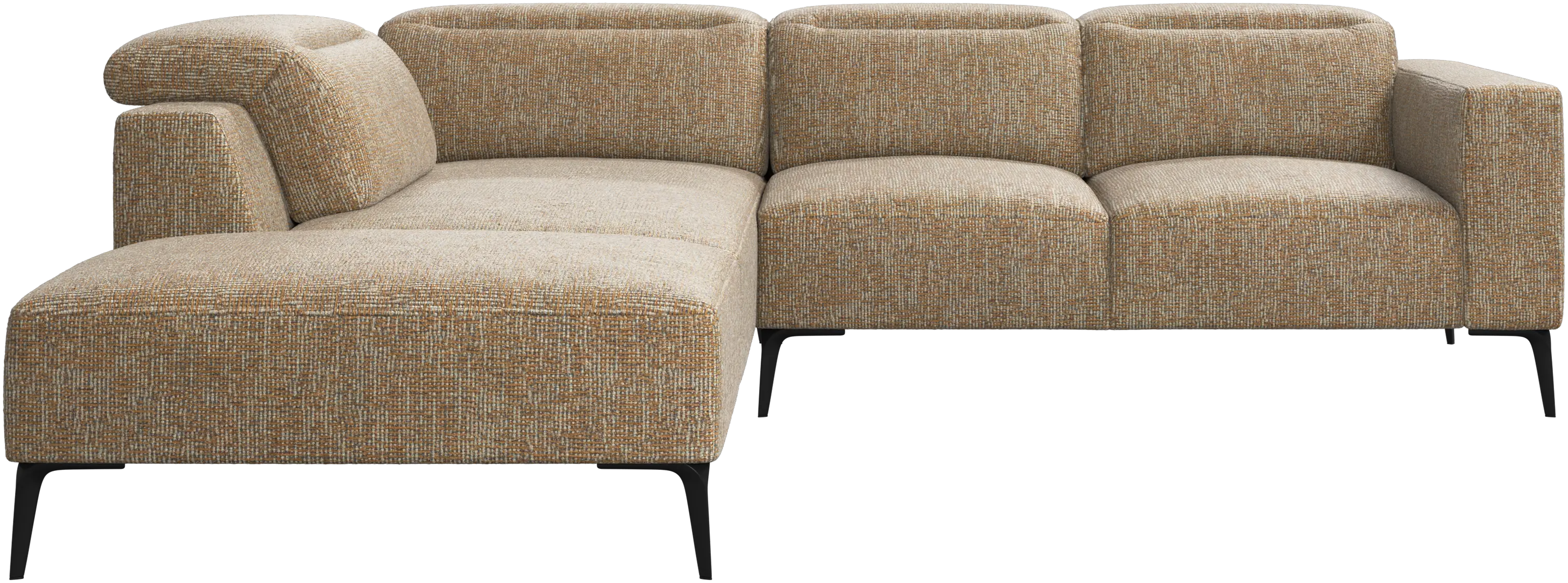 Zürich corner sofa with lounging unit