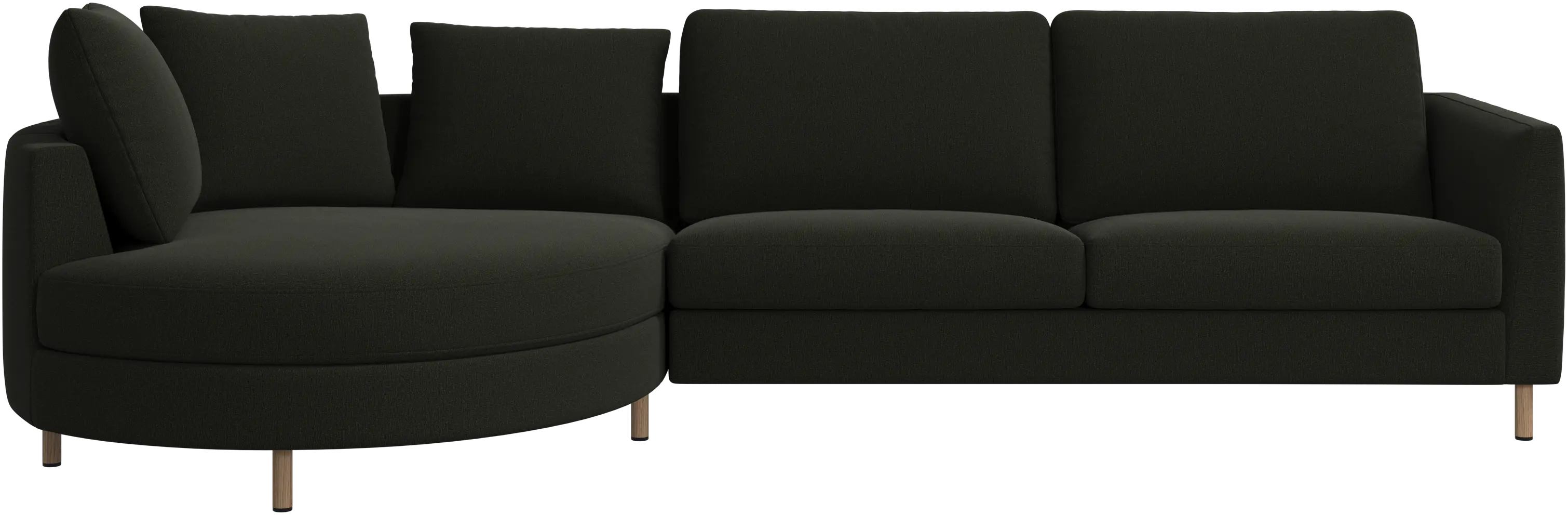 Indivi sofa with chaise longue left