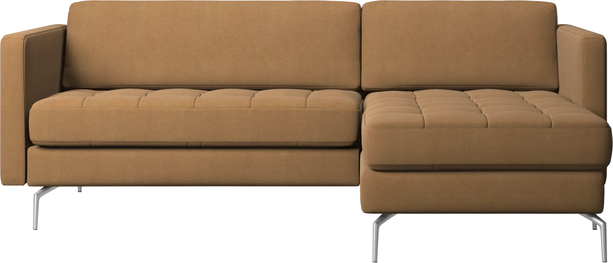 Osaka sofa with resting unit, tufted seat