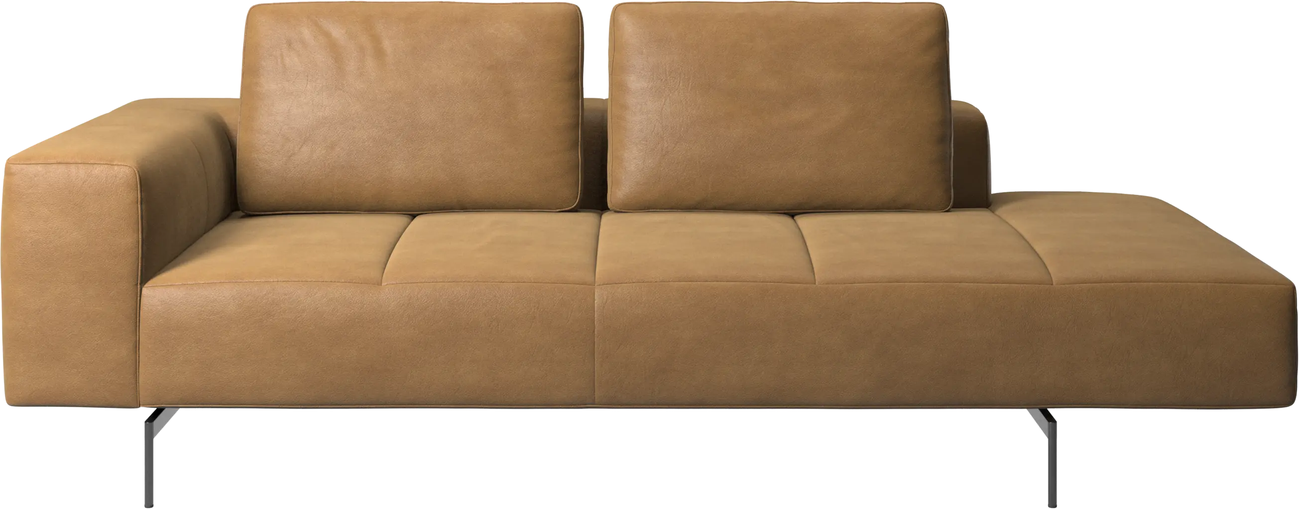 Amsterdam resting module for sofa, armrest left, open end right