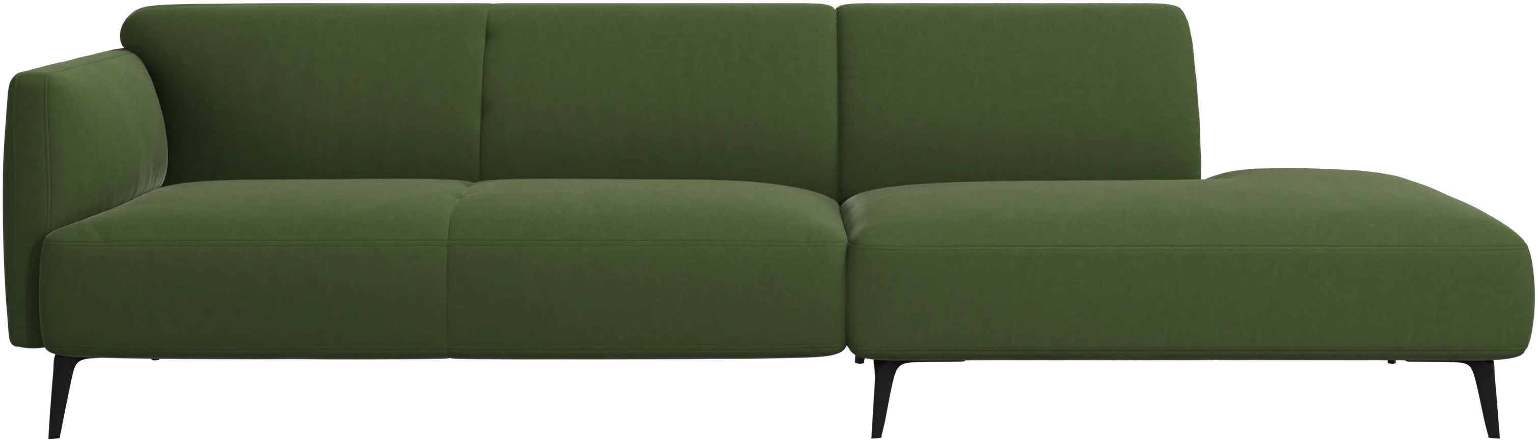 Modena sofa with lounging unit
