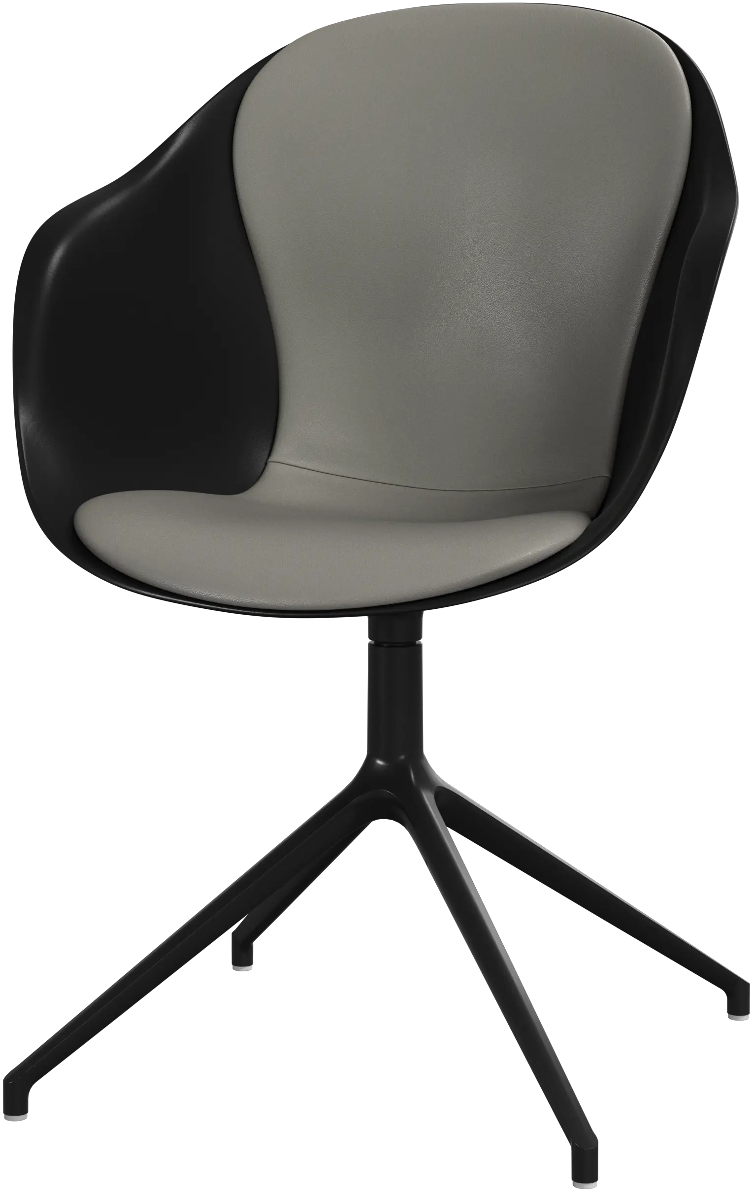 Chaise de salle à manger Adelaide avec fonction pivotante.