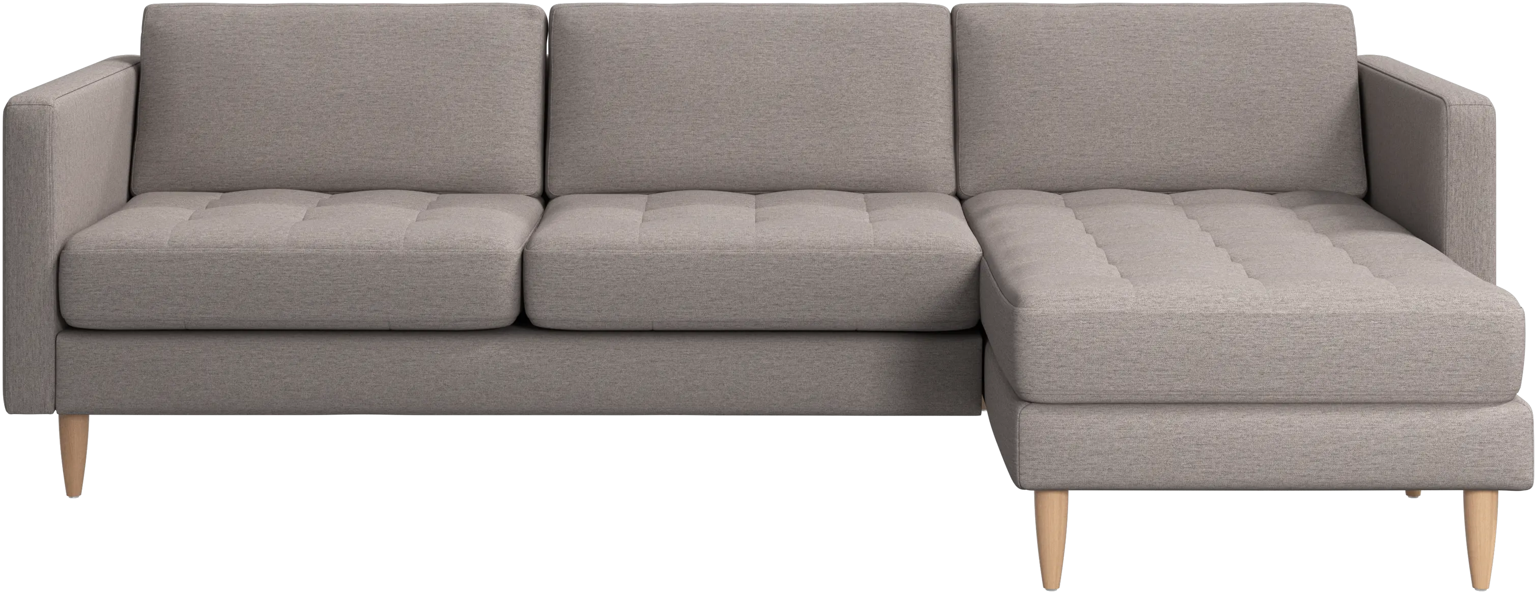 Osaka sofa with resting unit, tufted seat