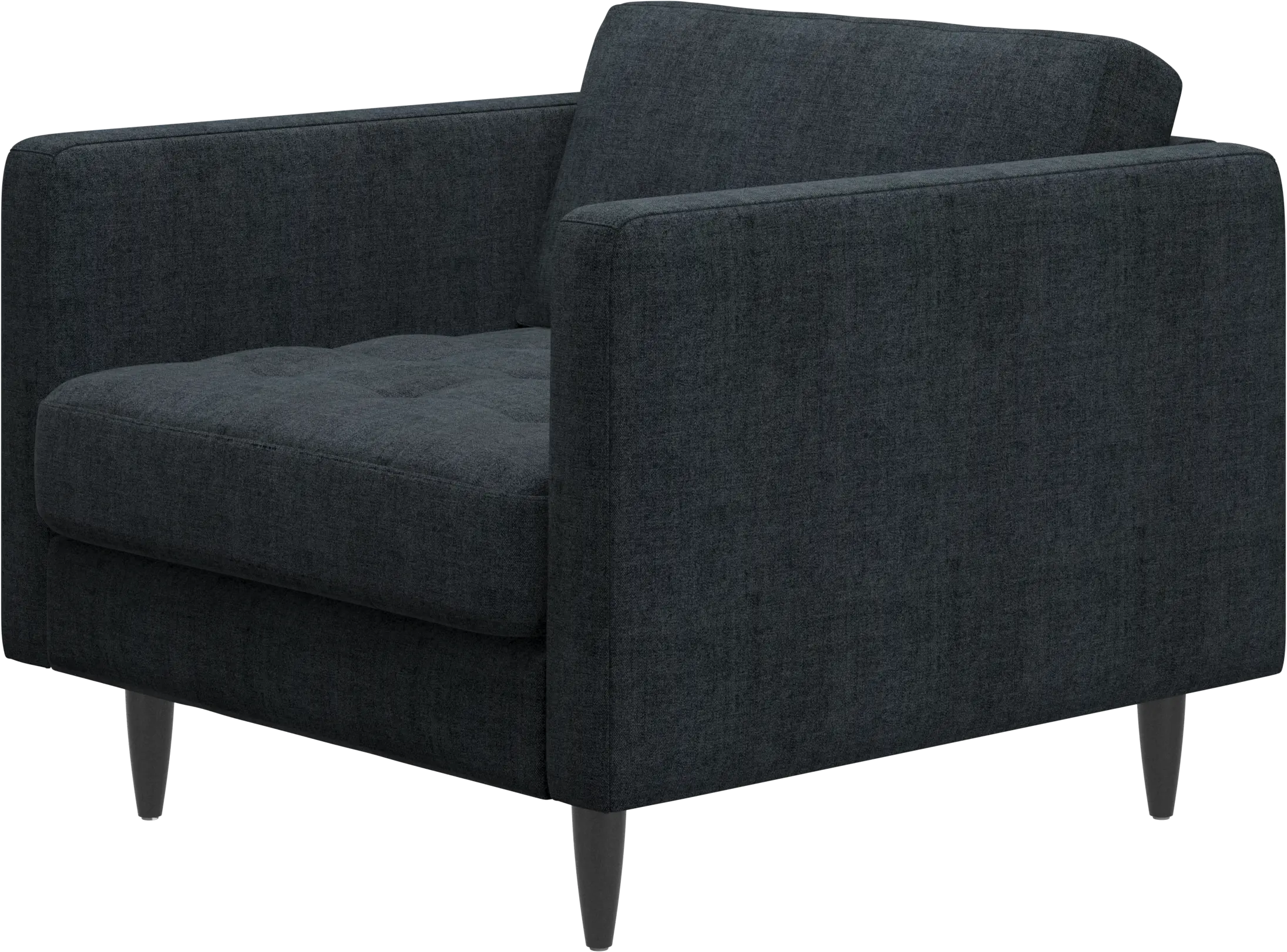 Osaka chair, tufted seat