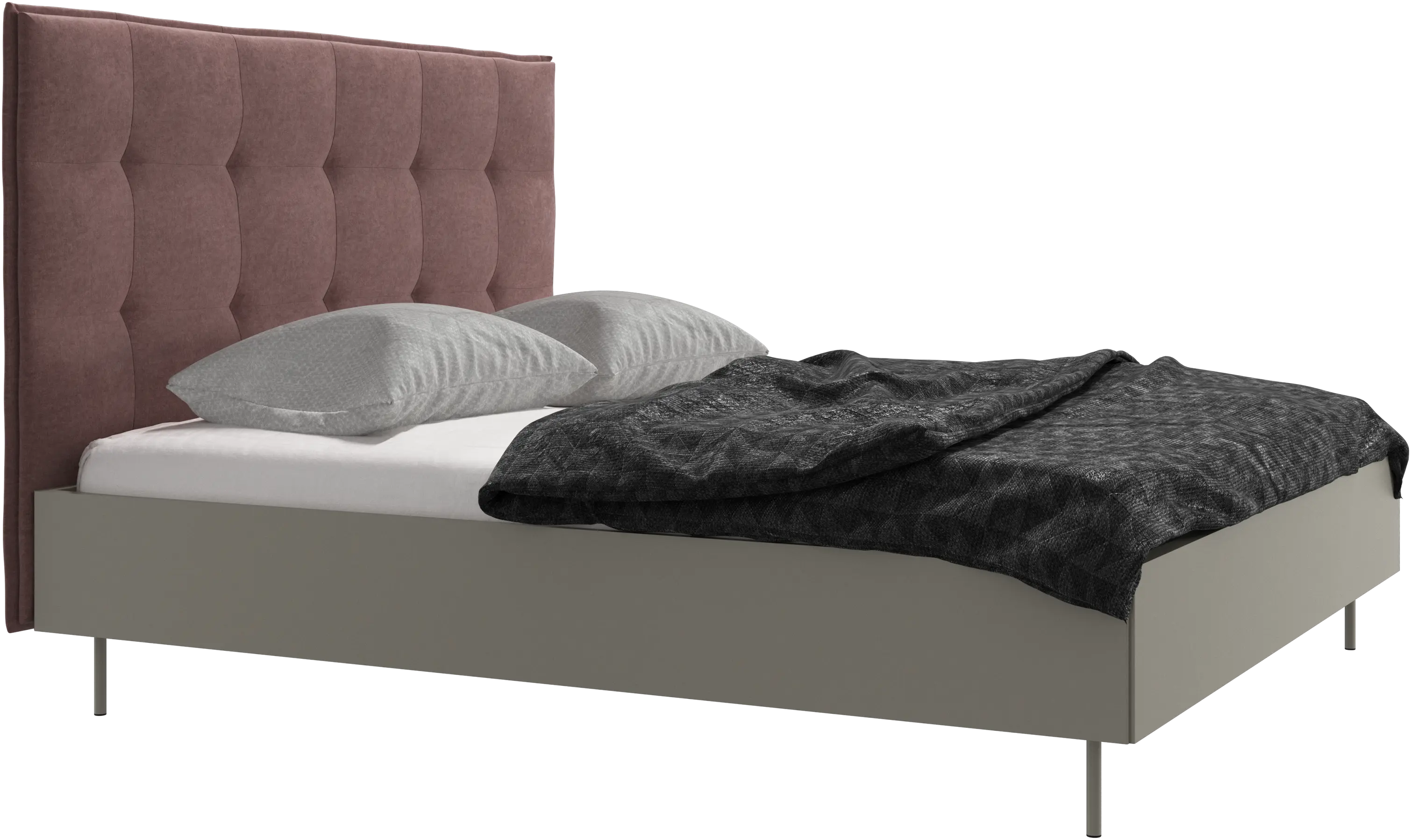 Lugano bed, excl. slats and mattress