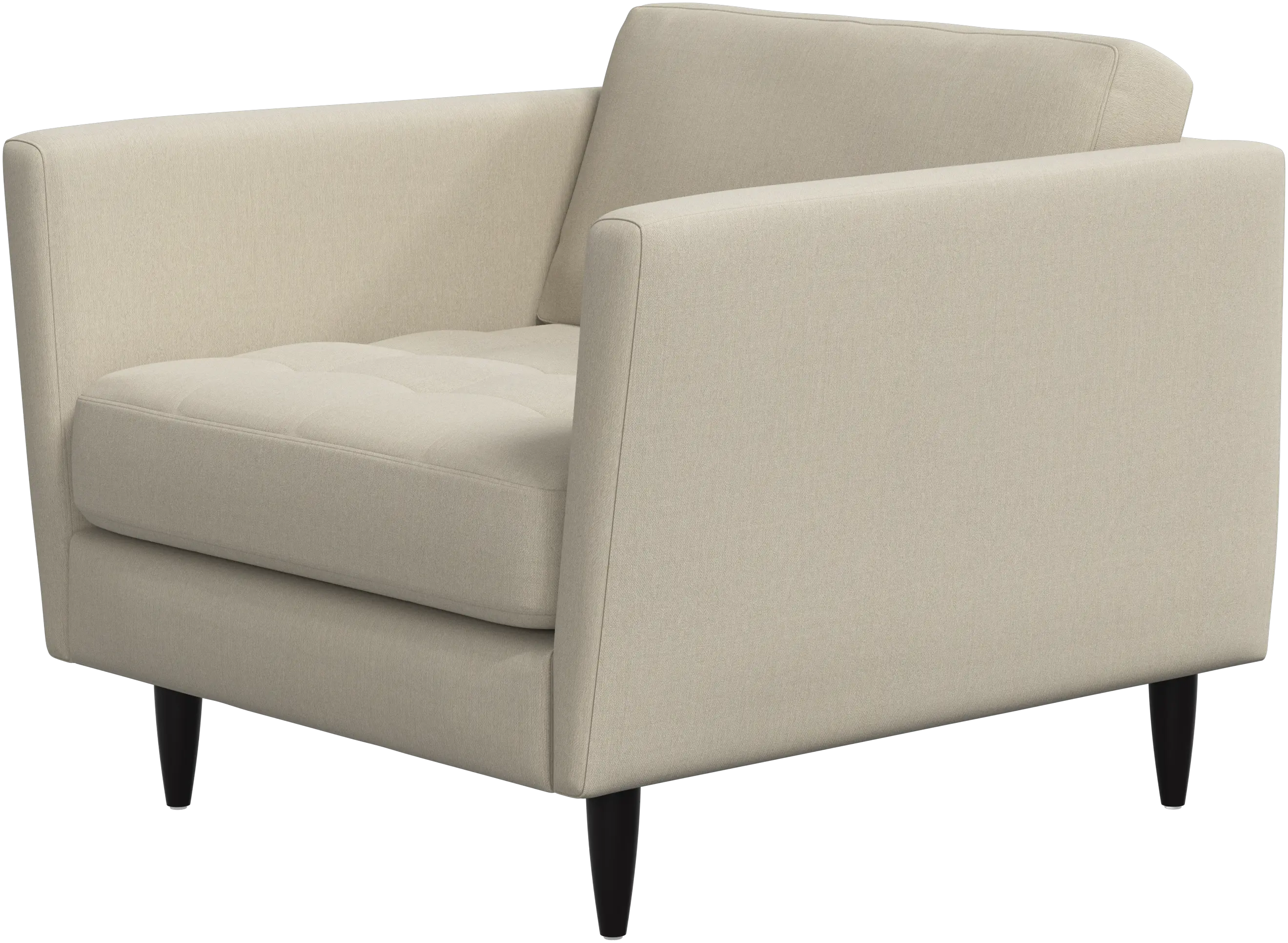 Osaka chair, tufted seat