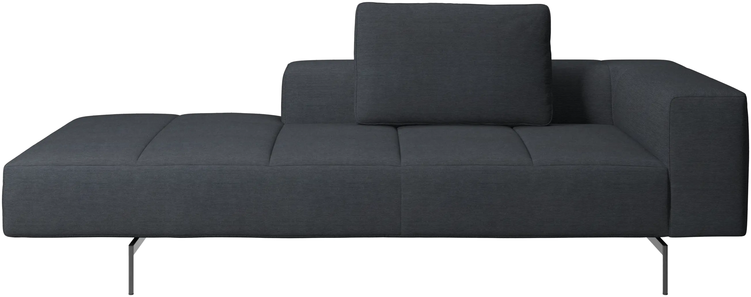 Amsterdam Iounging module for sofa, armrest right, open end left