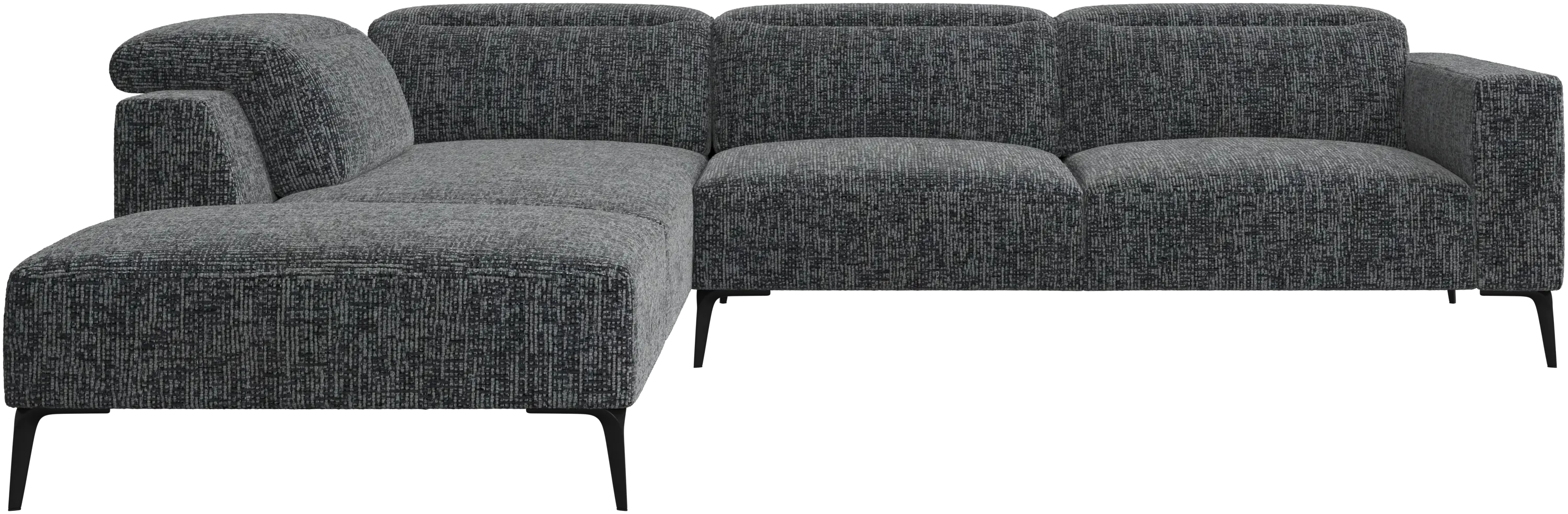 Zürich corner sofa with lounging unit