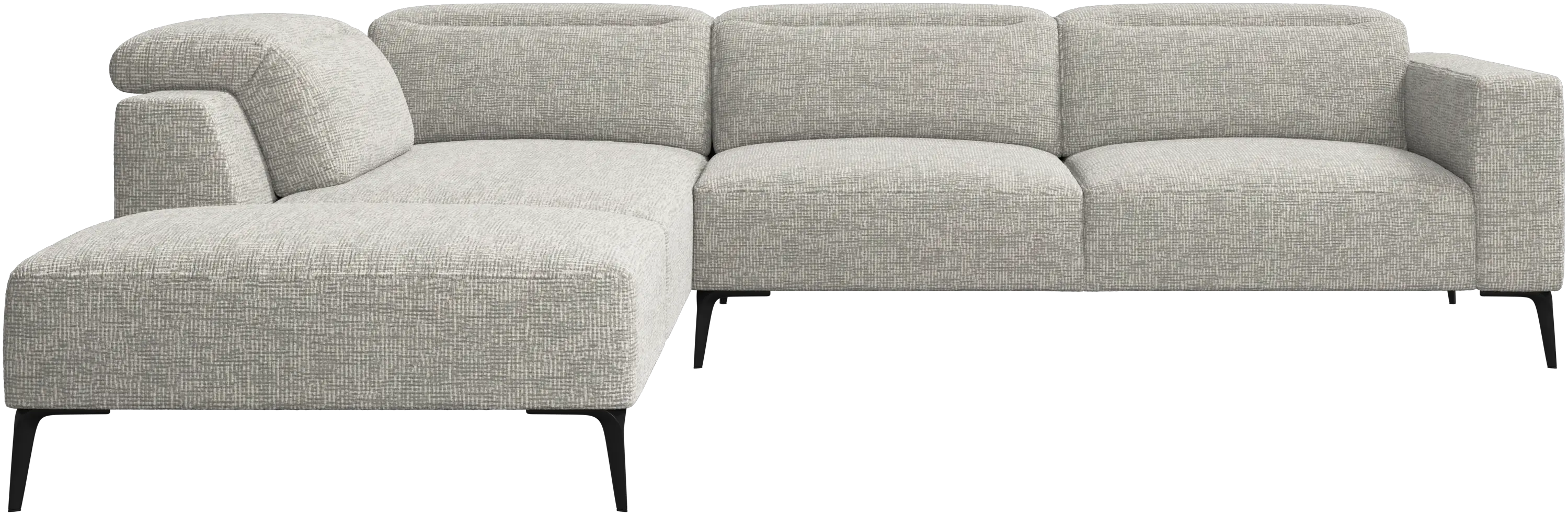 Zürich corner sofa with lounging unit