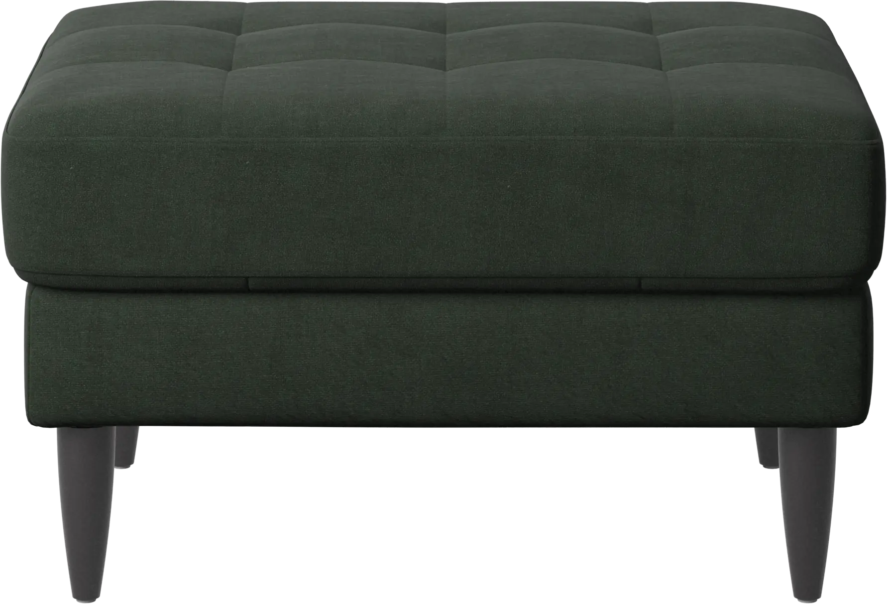 Osaka footstool, tufted seat