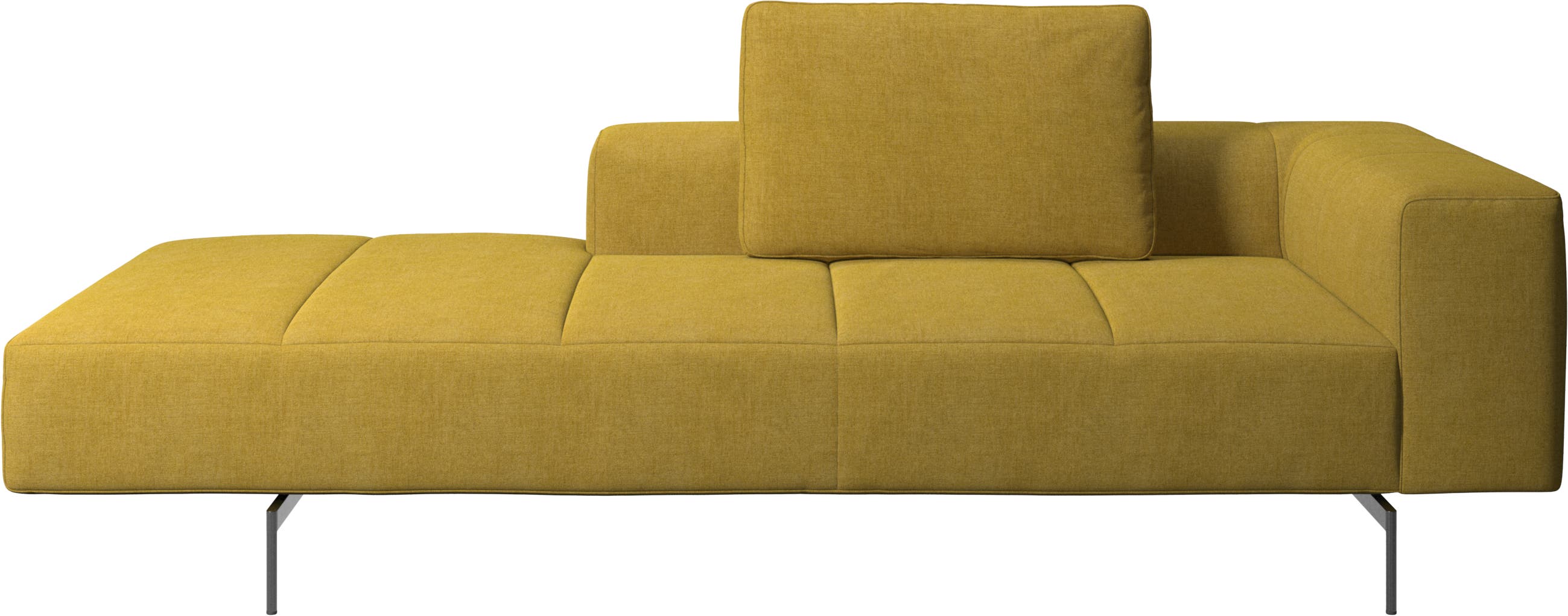 Amsterdam módulo lounge para sofá, apoio de braço á direita, aberto á esquerda