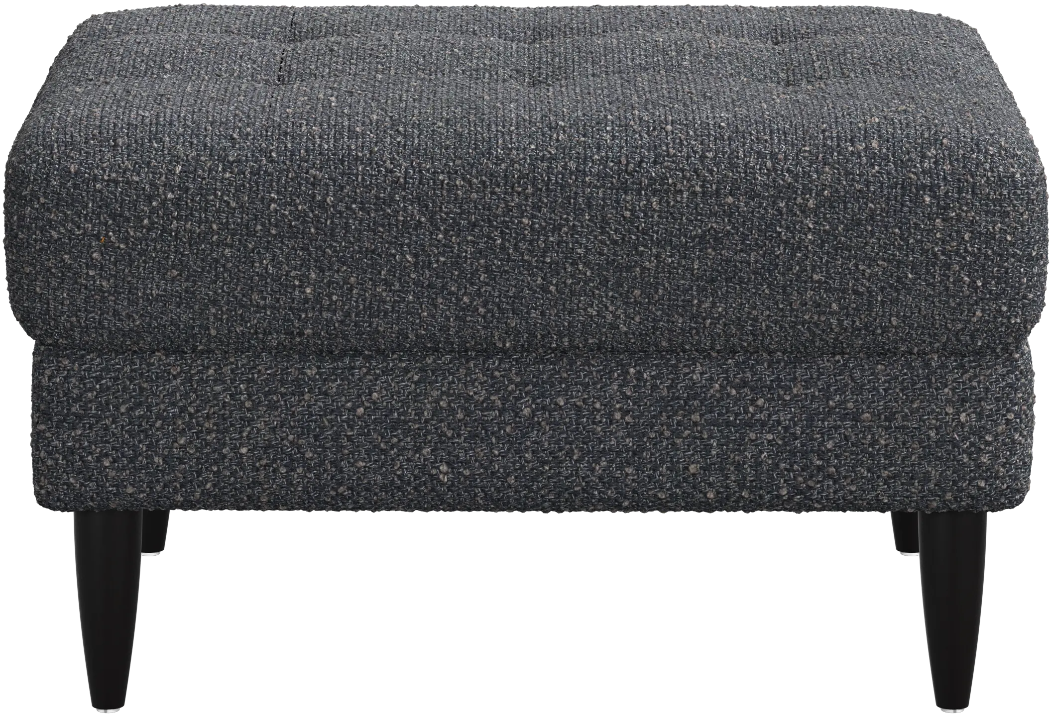 Osaka footstool, tufted seat