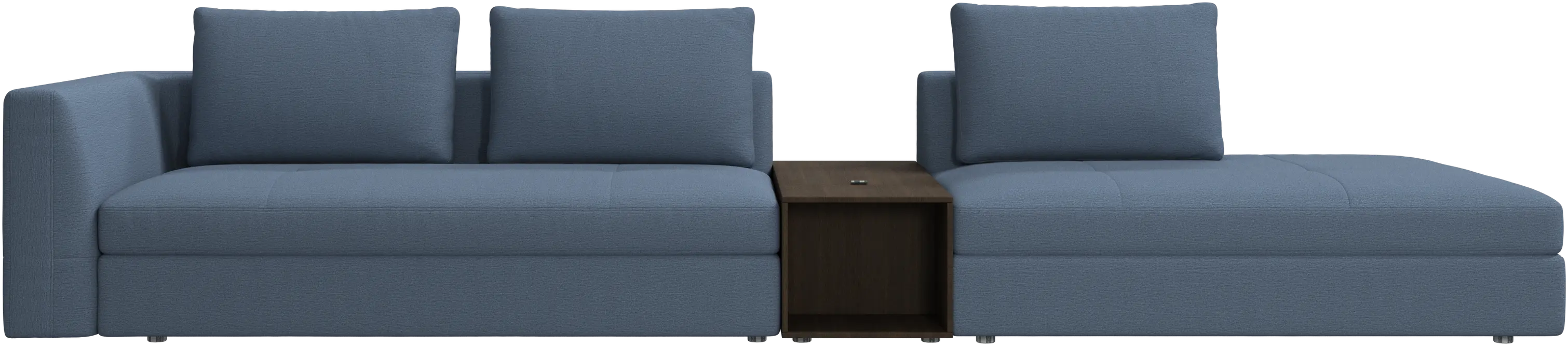 Bergamo 3 seater lounge sofa with storage