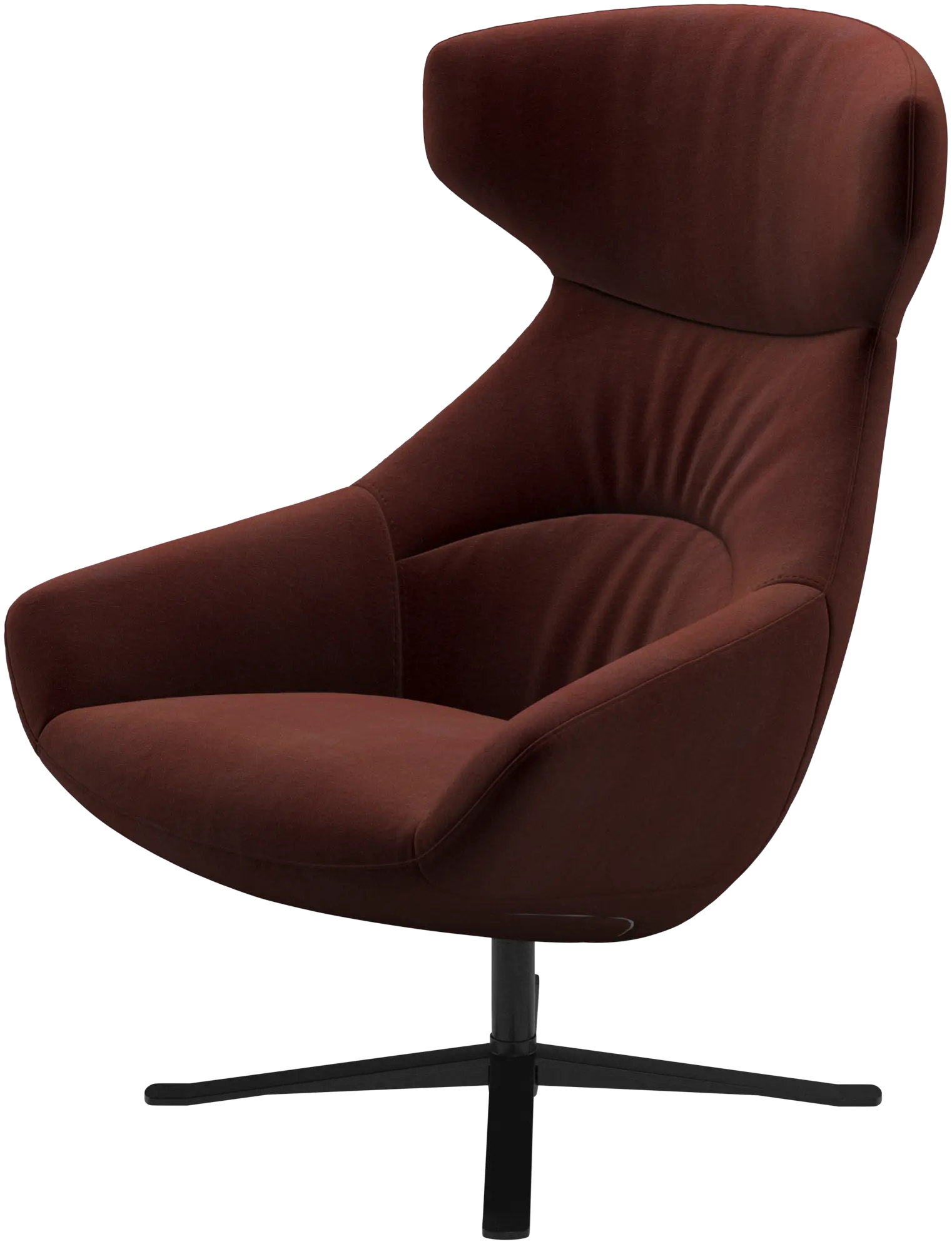 Butaca Porto con respaldo reclinable y base giratoria