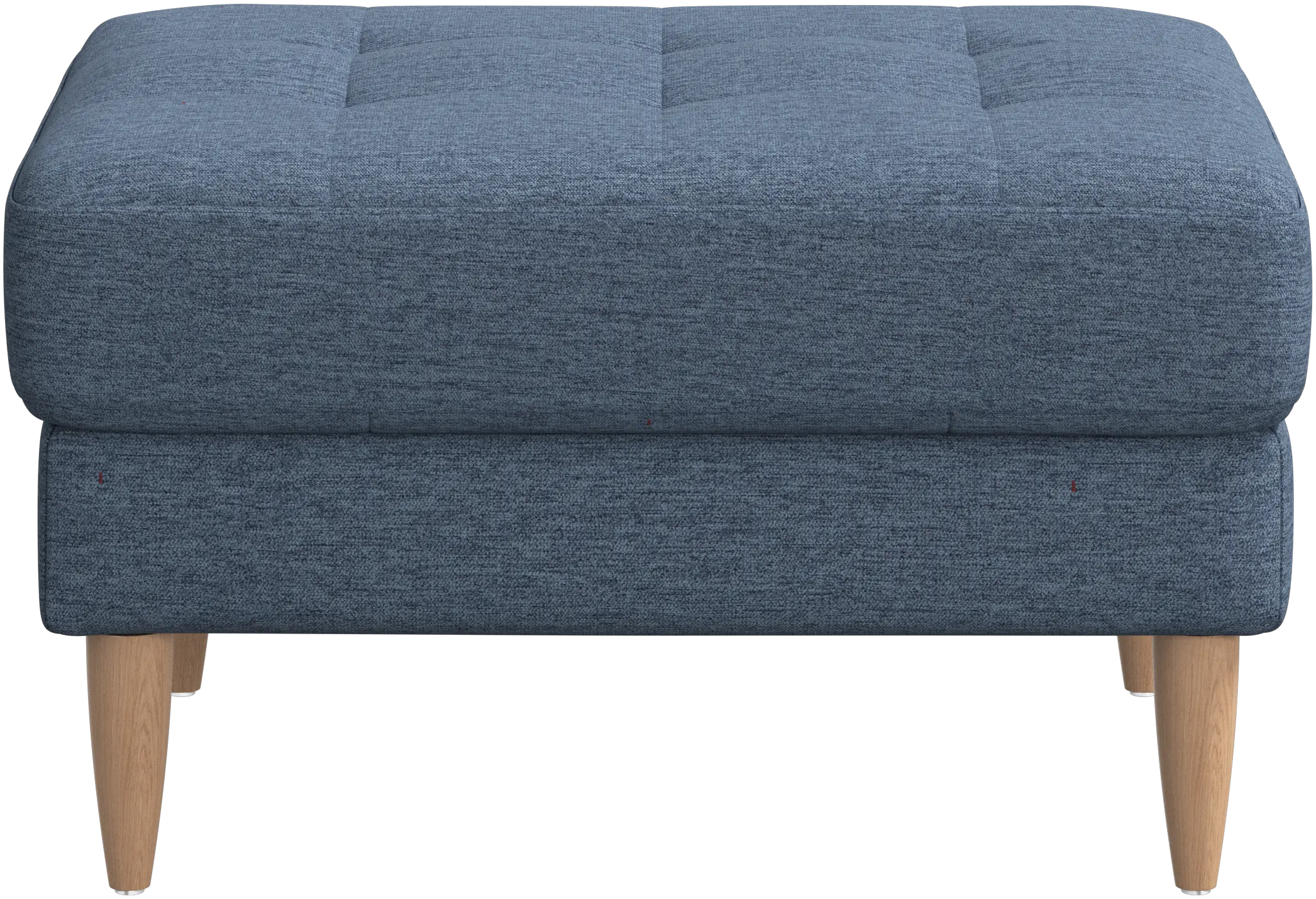 Osaka footstool, tufted seat