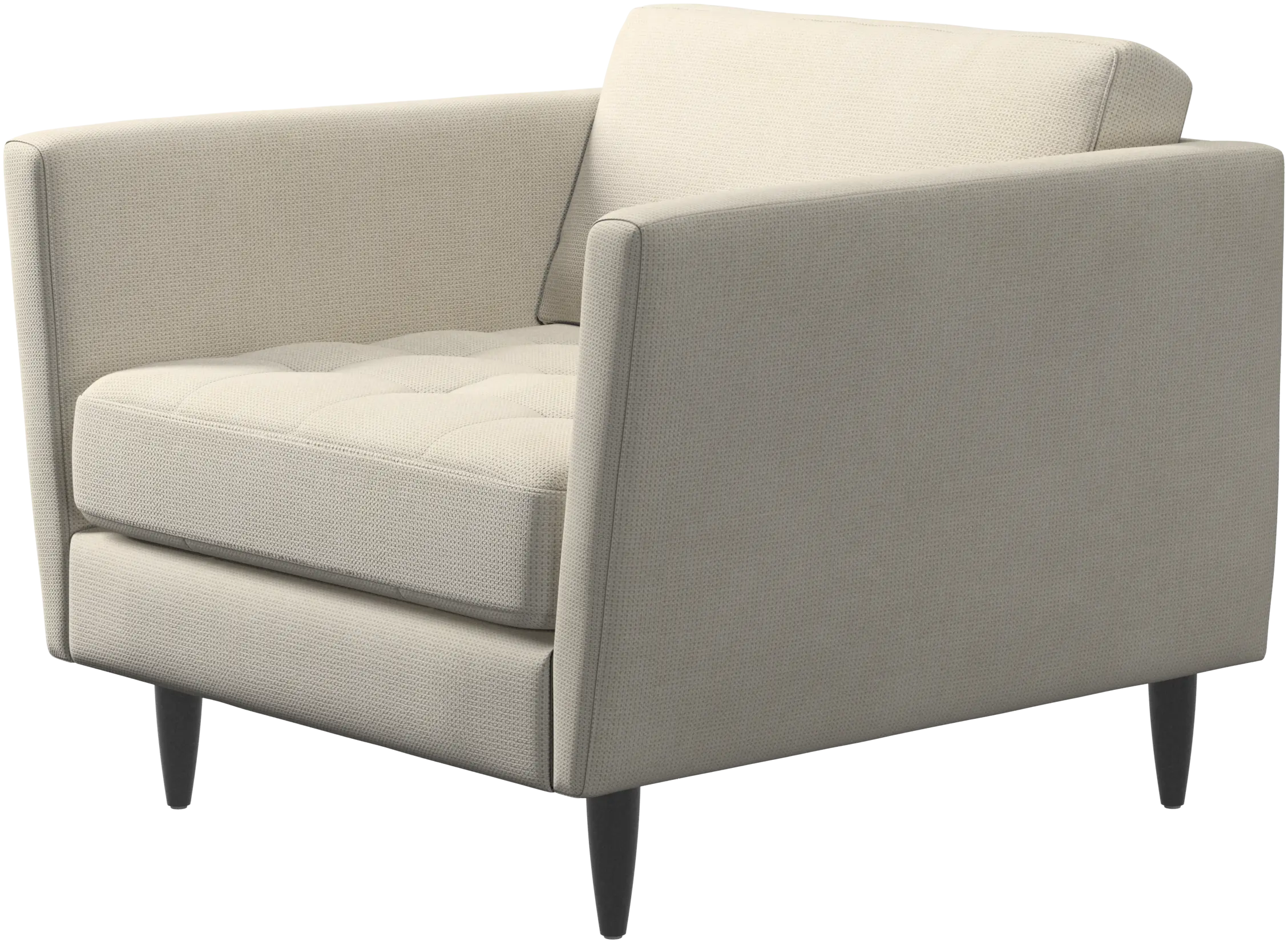 Osaka chair, tufted seat