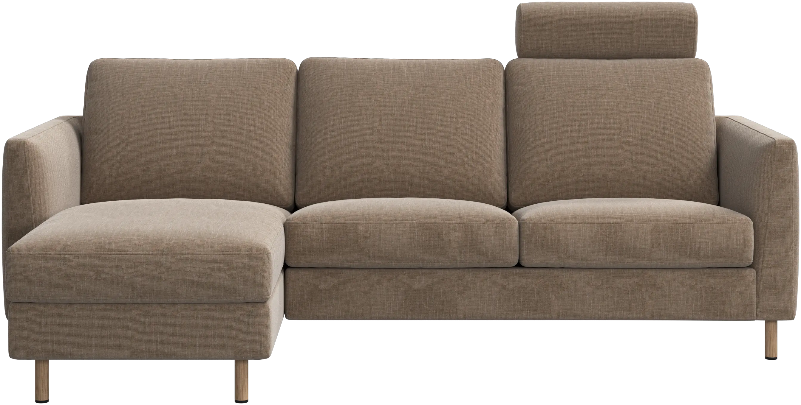 Sofá Indivi con módulo chaise-longue a la izquierda