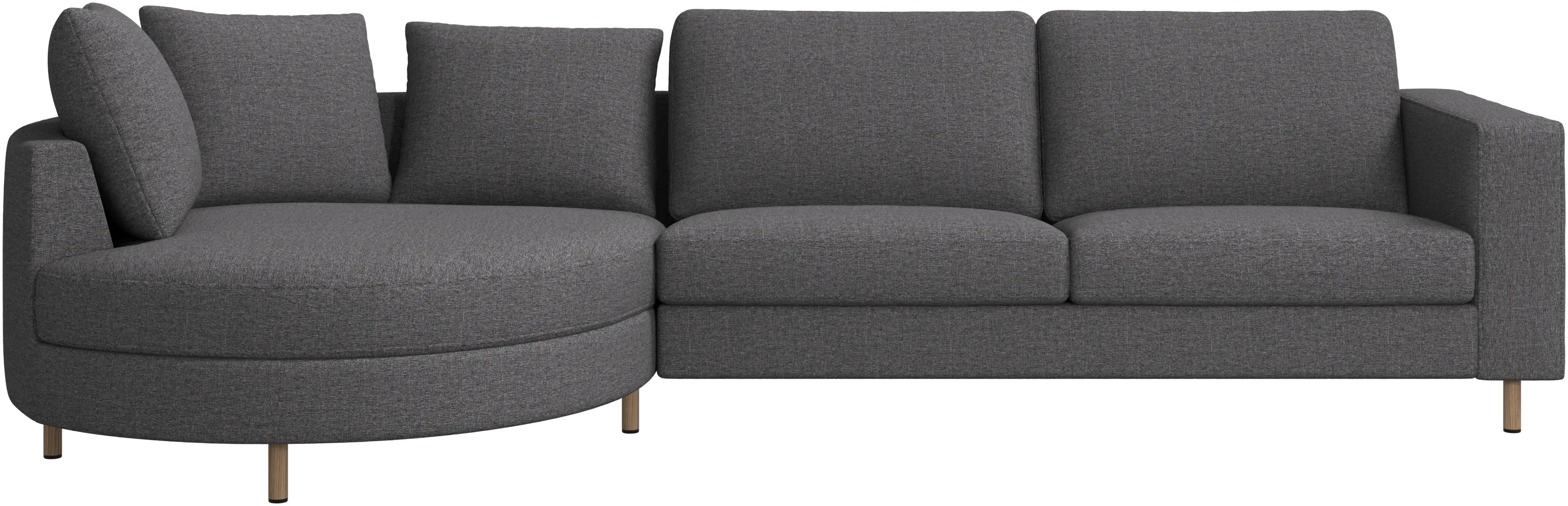 Indivi sofa with chaise longue left