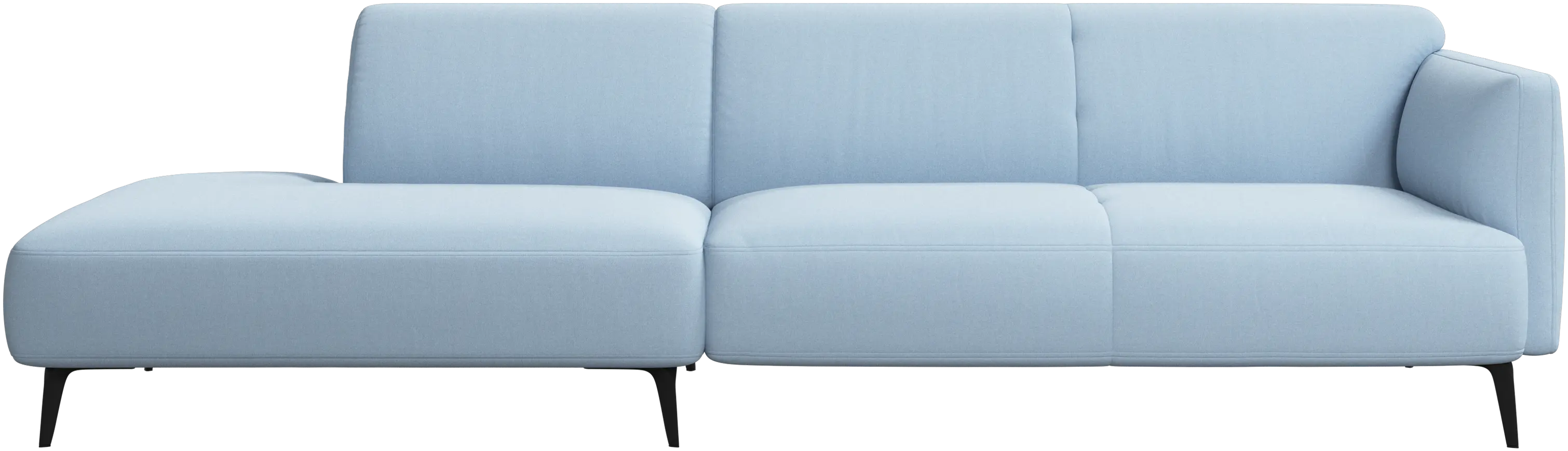 Modena sofa with lounging unit